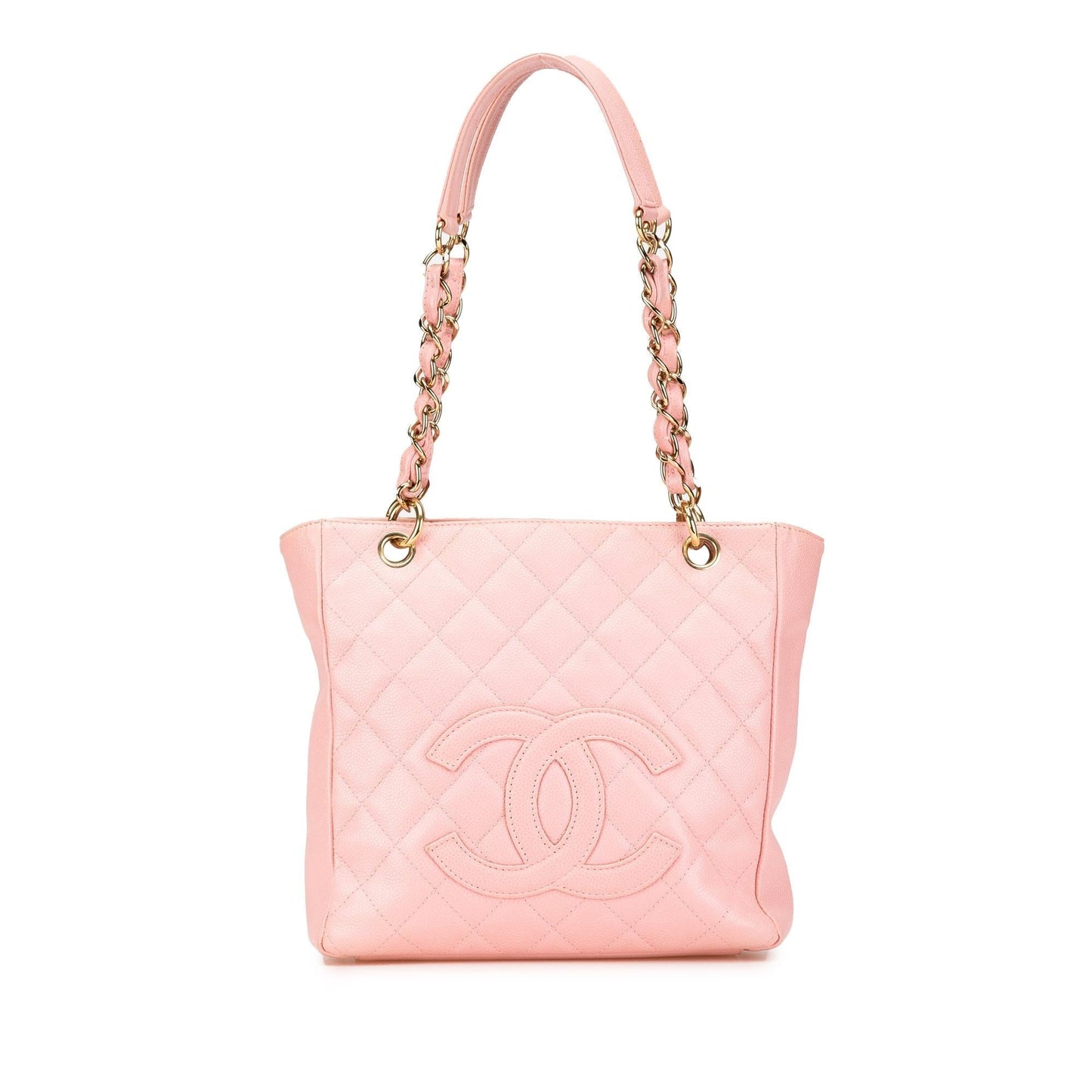 Chanel Caviar Petite Shopping Tote Bag Shg Y6Fnde