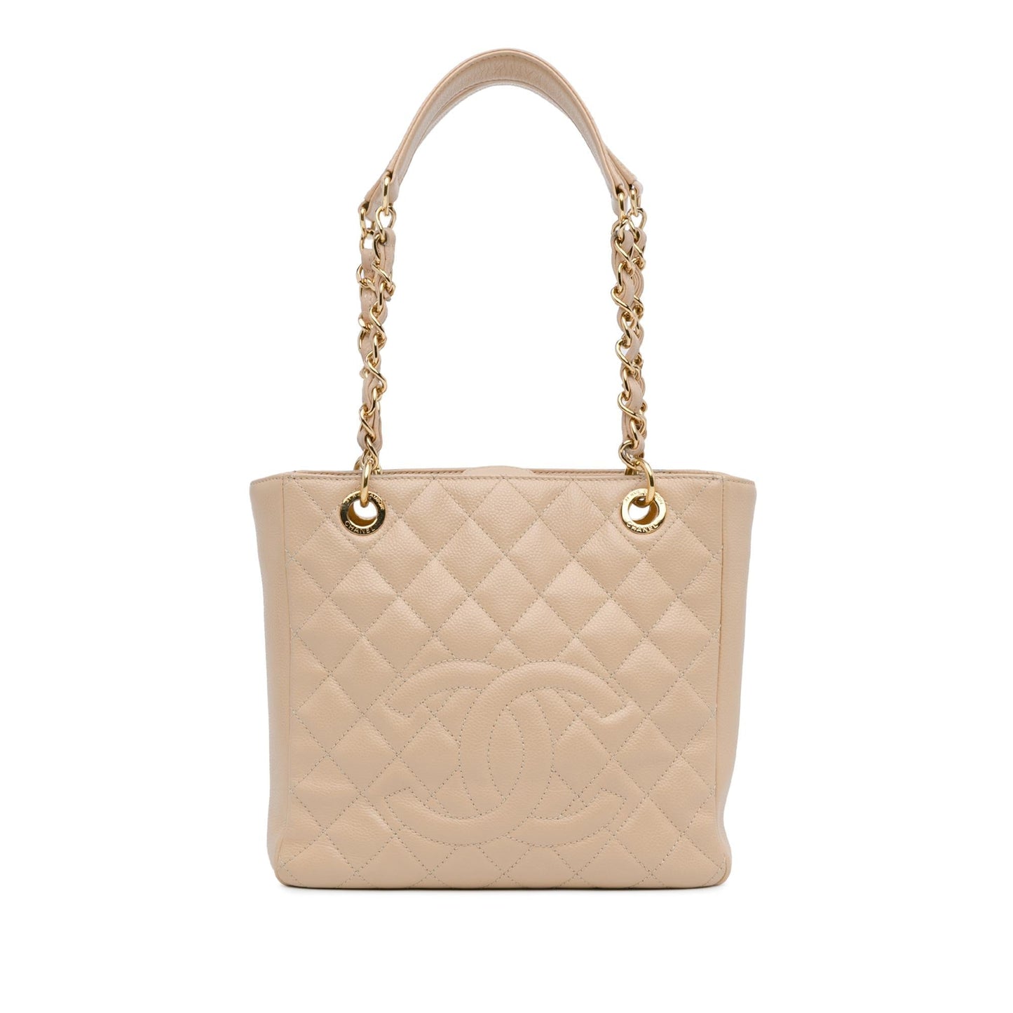 Chanel Caviar Petite Shopping Tote Bag Tote 2