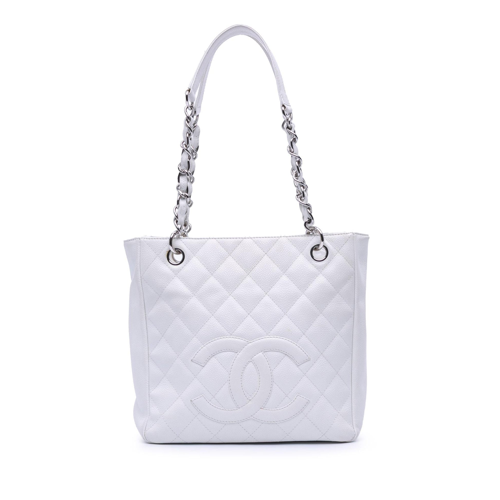 Chanel Caviar Petite Shopping Tote Bag Tote 4