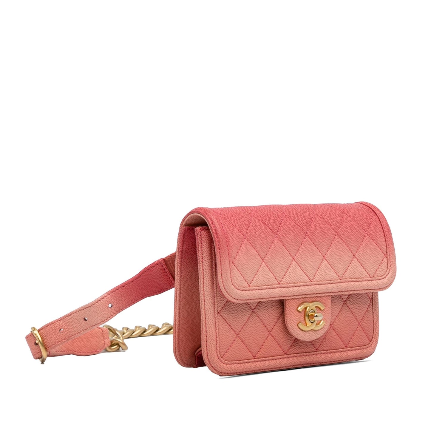 Chanel Caviar Sunset On Sea Flap Belt Bag 3