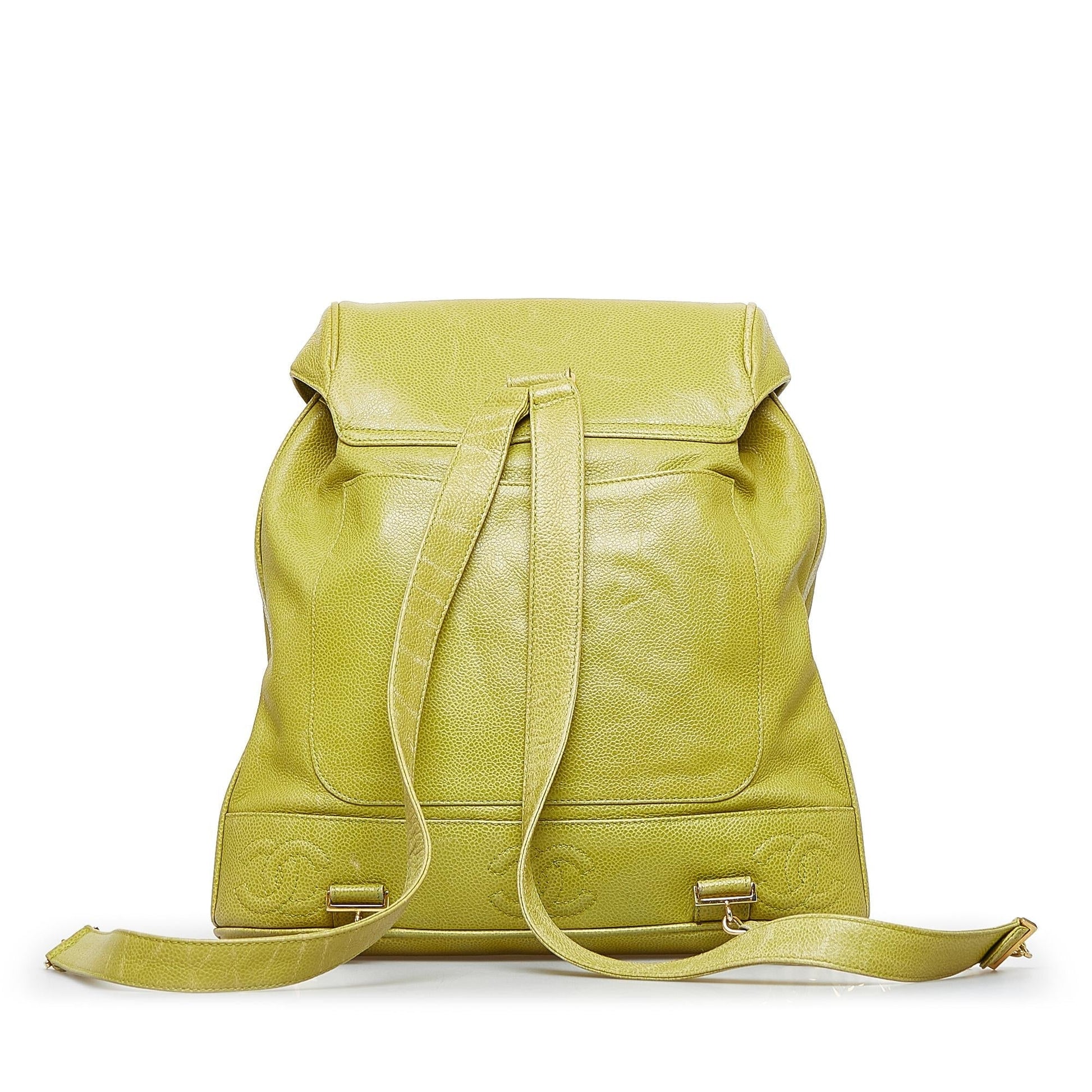 Chanel Caviar Triple CC Backpack SHG-IuOiMd