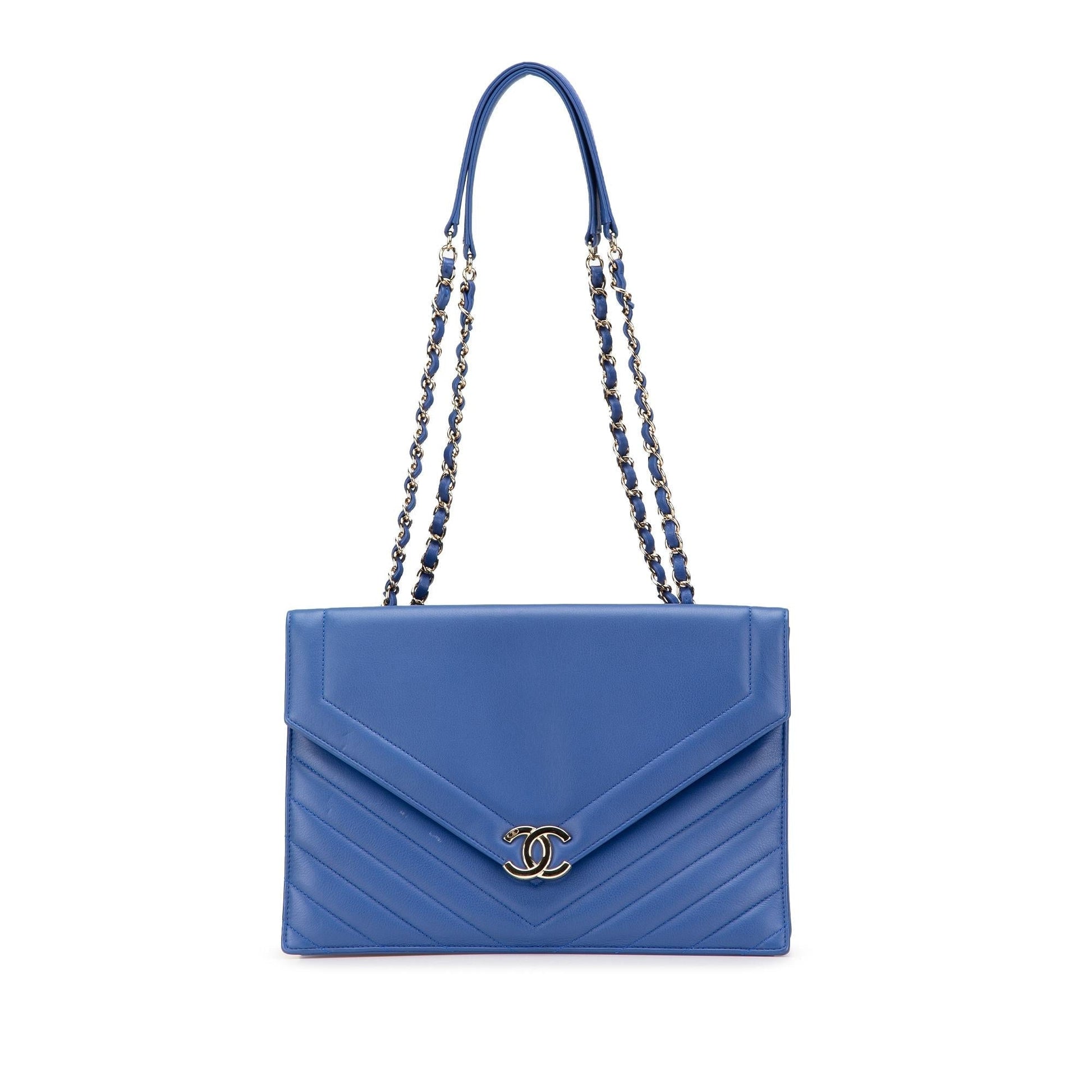 Chanel Chevron Calfskin Coco Envelope Shoulder Bag Bag 2
