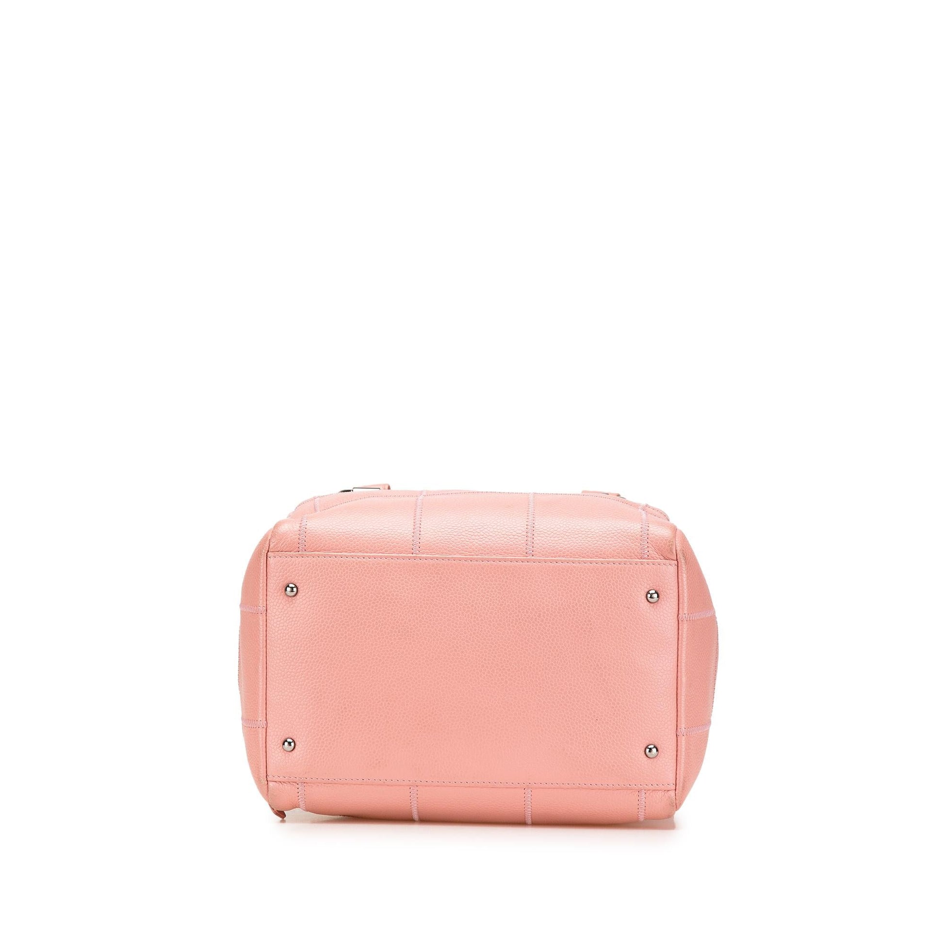 Chanel Choco Bar Caviar Shoulder Bag Bag 3