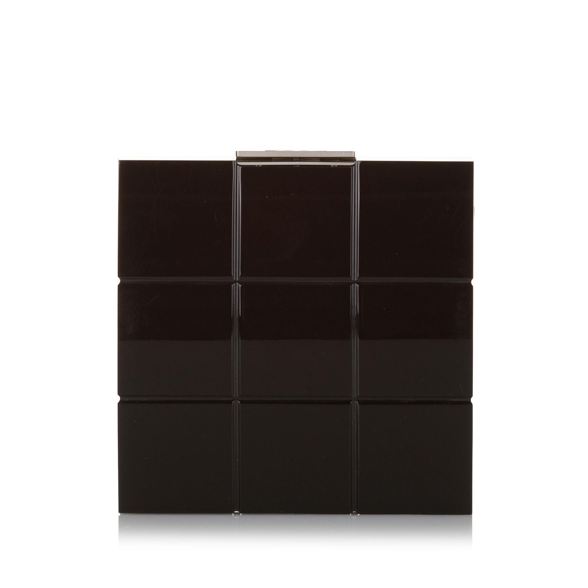 Chanel Choco Bar Lucite Perspex Clutch Bag Perspex Clutch