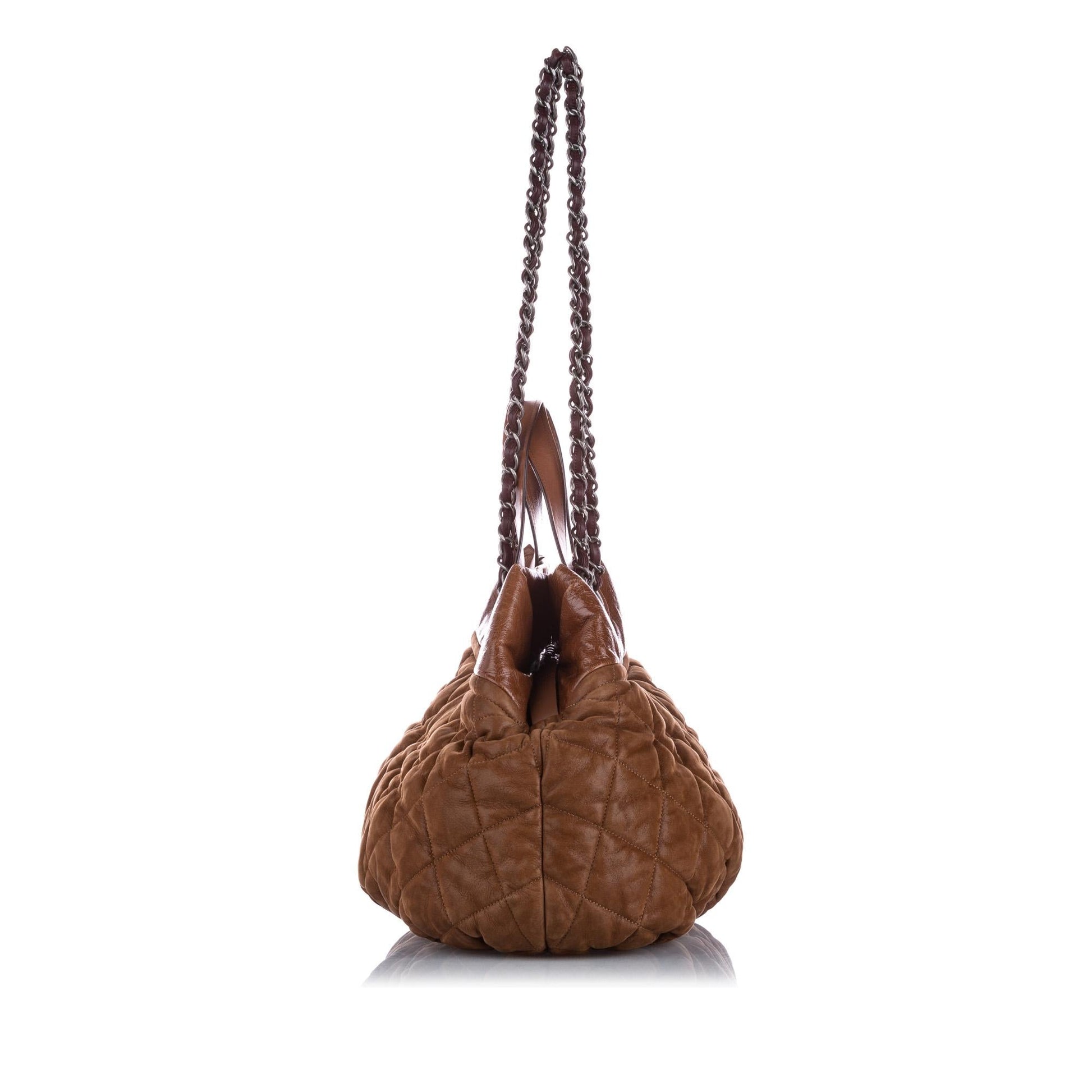 Chanel Classic Mix Lambskin Satchel SHG Leather Satchel Bag