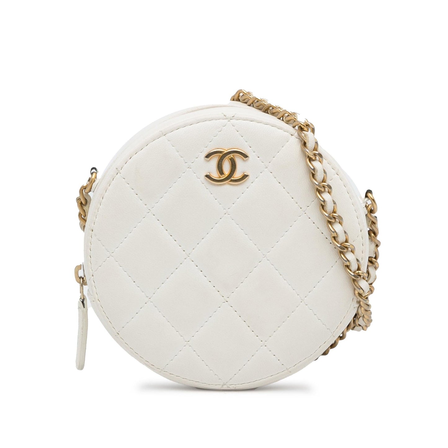 Chanel Classic Lambskin Round SHG-JyweQg Crossbody Bag