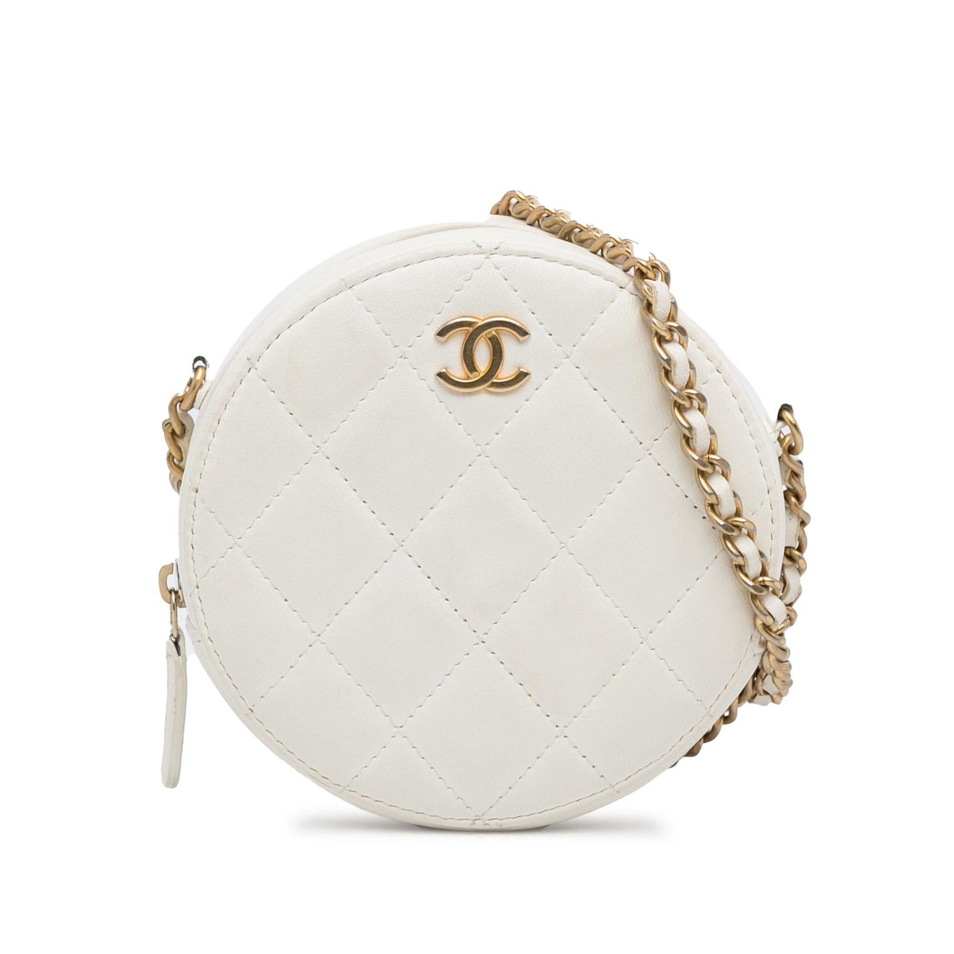 Chanel Classic Lambskin Round SHG-JyweQg Crossbody Bag