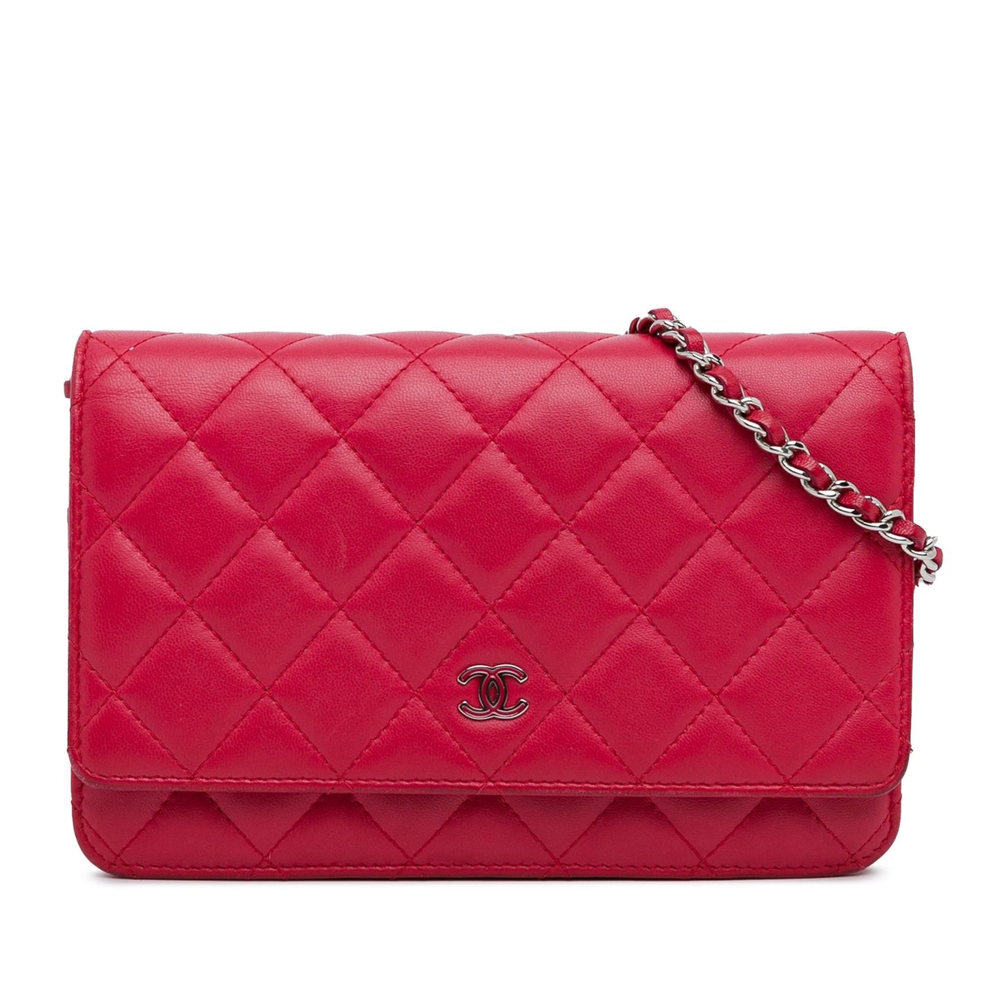 Chanel Classic Lambskin on Wallet Case Shg 456A62