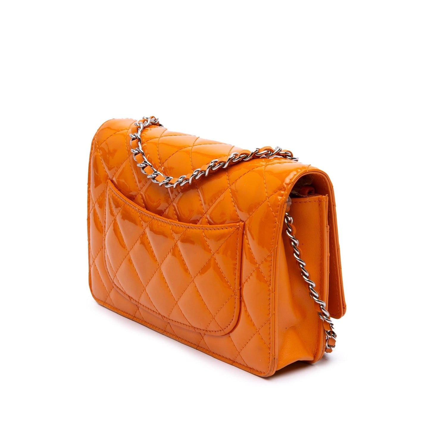 Chanel Classic Patent On Wallet Case Chain 2