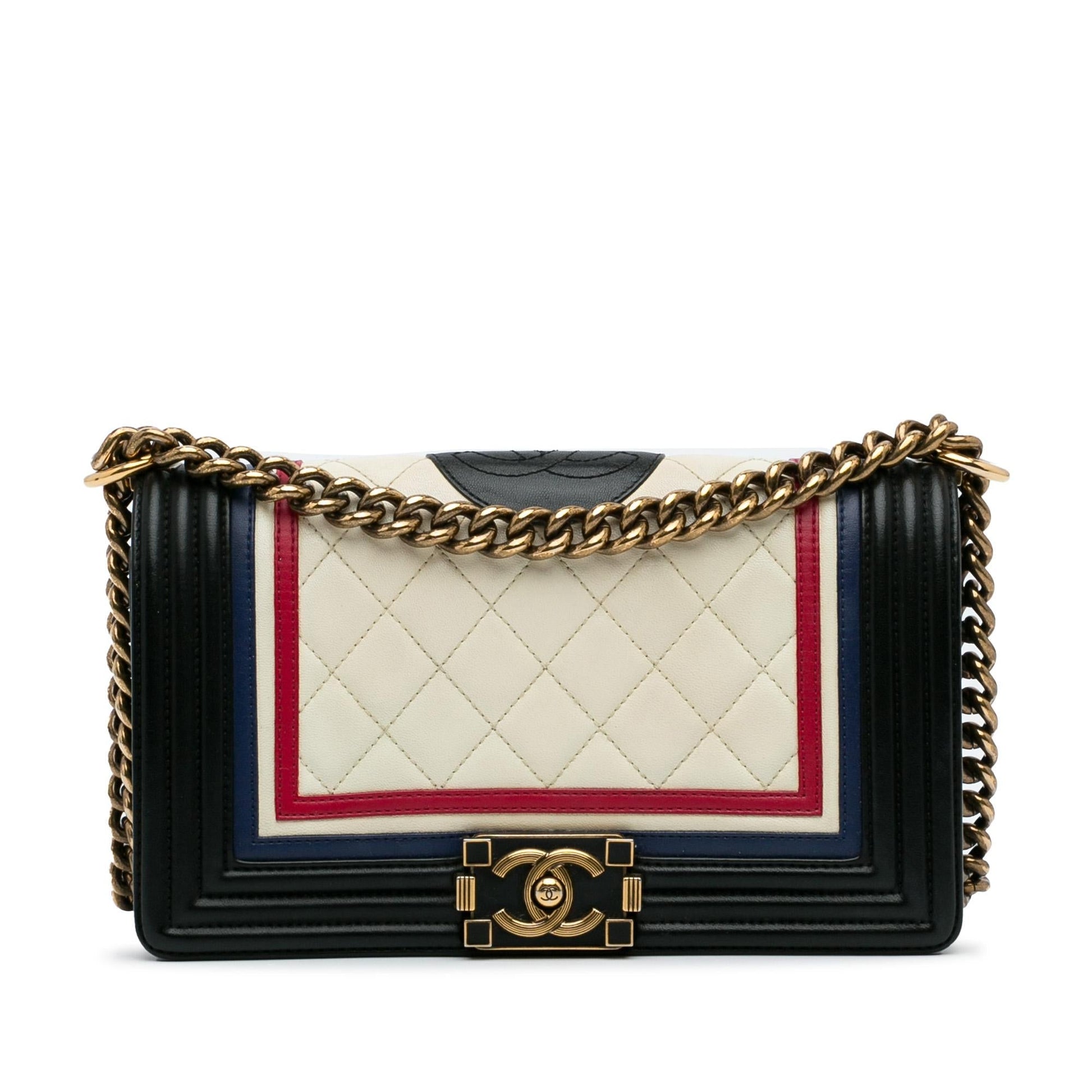 Chanel Crest-Embellished Boy Handbag Bag 2