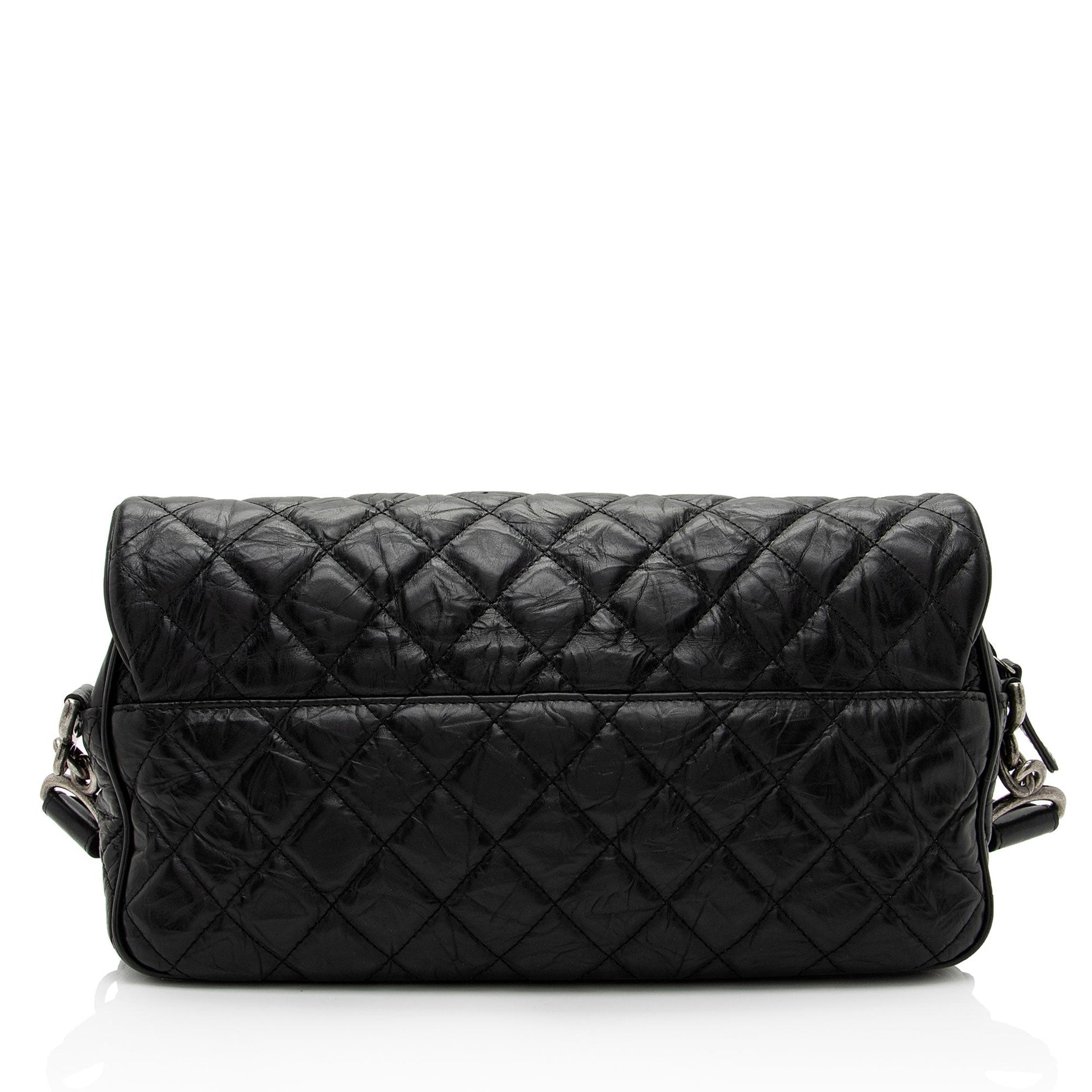 Chanel Crumpled Calfskin Casual Rock Flap SHF-UREPyS Shoulder Bag