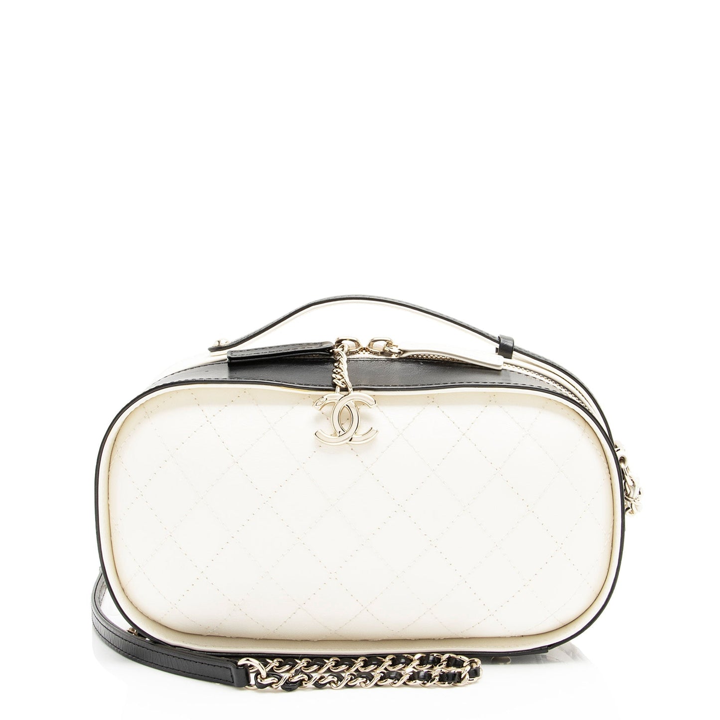 Chanel Crumpled Calfskin Vanity SHF-7tQCRo Shoulder Bag