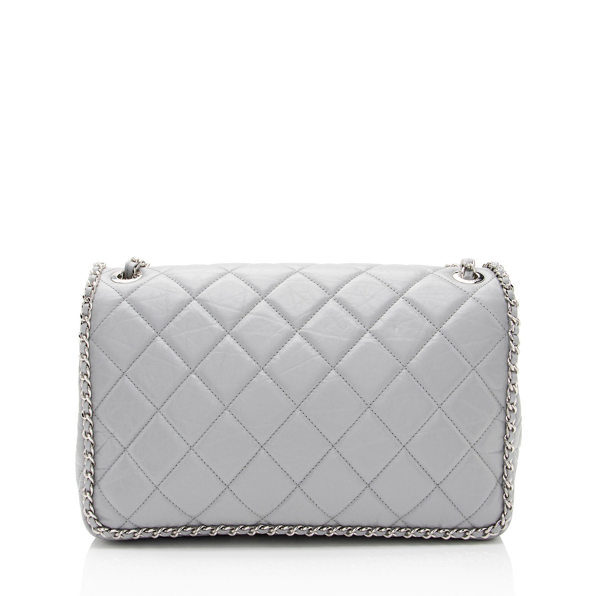 Chanel Crumpled Calfskin Running Around Flap SHF-W3UmSX Shoulder Bag