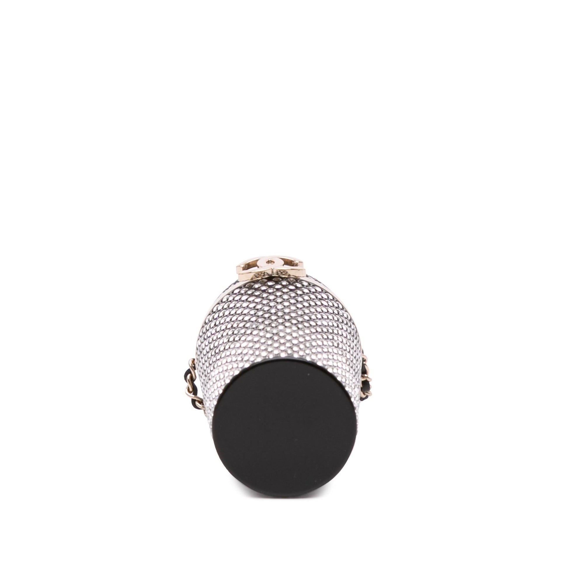 Chanel Crystal Lipstick on Handbag On Chain