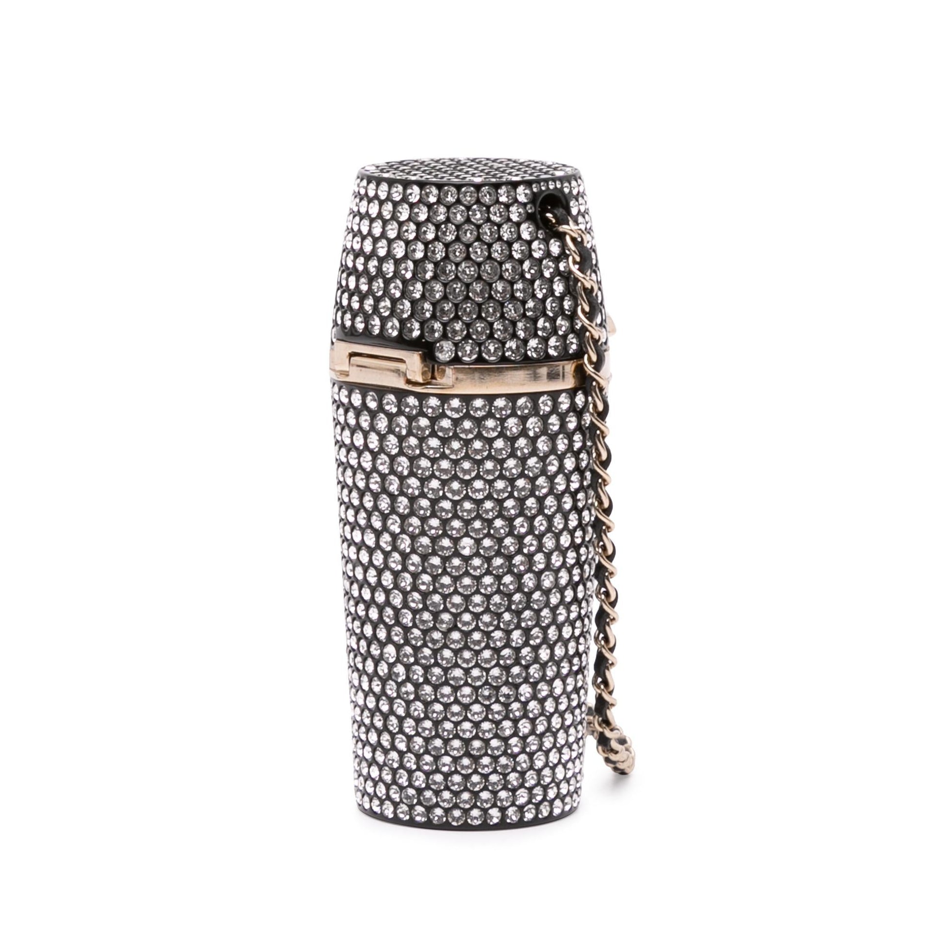 Chanel Crystal Lipstick on Handbag On Chain