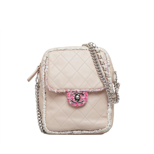 Chanel Elegant Tweed Crossbody (SHG-HBZ1vQ)