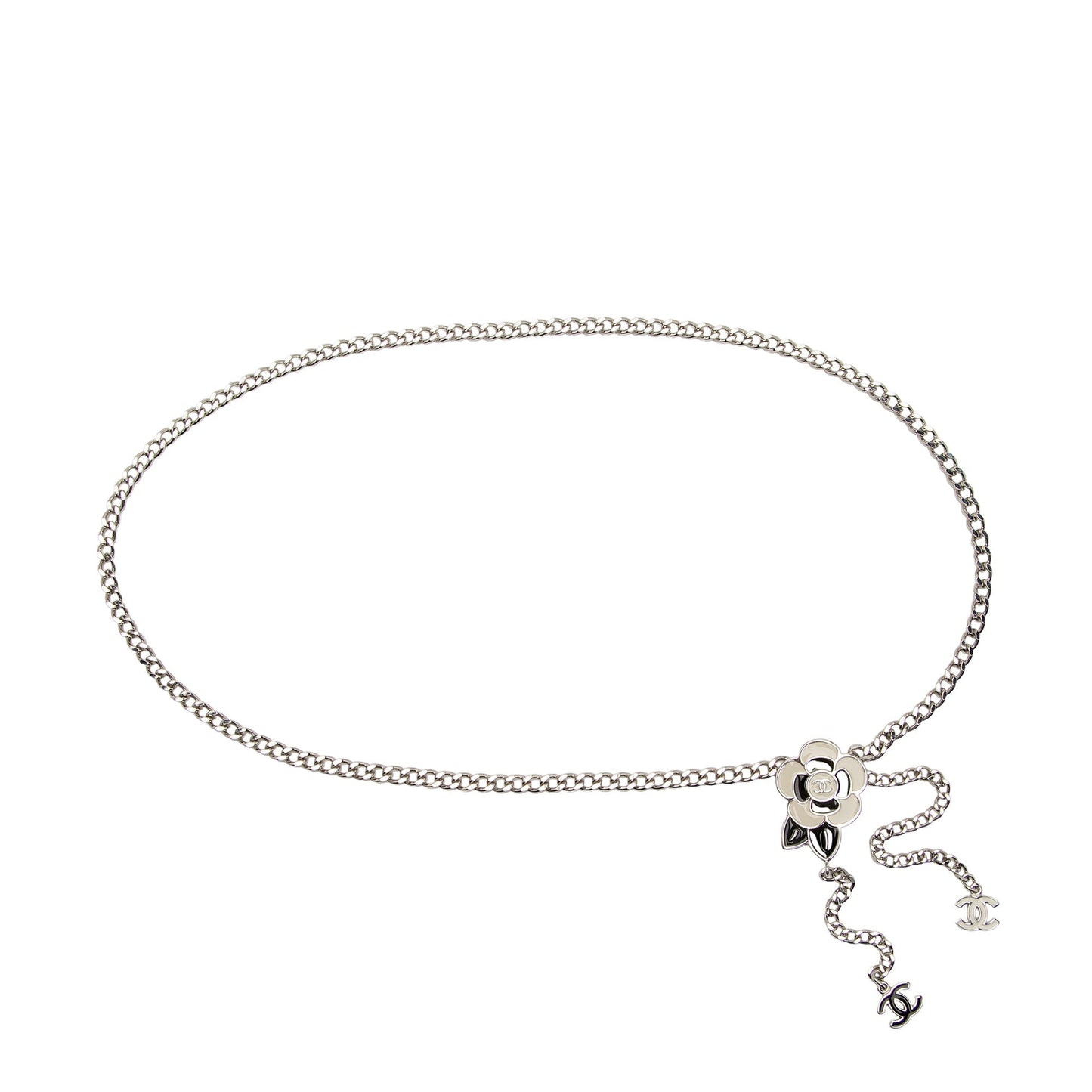 Chanel Enamel Camillia CC Belt