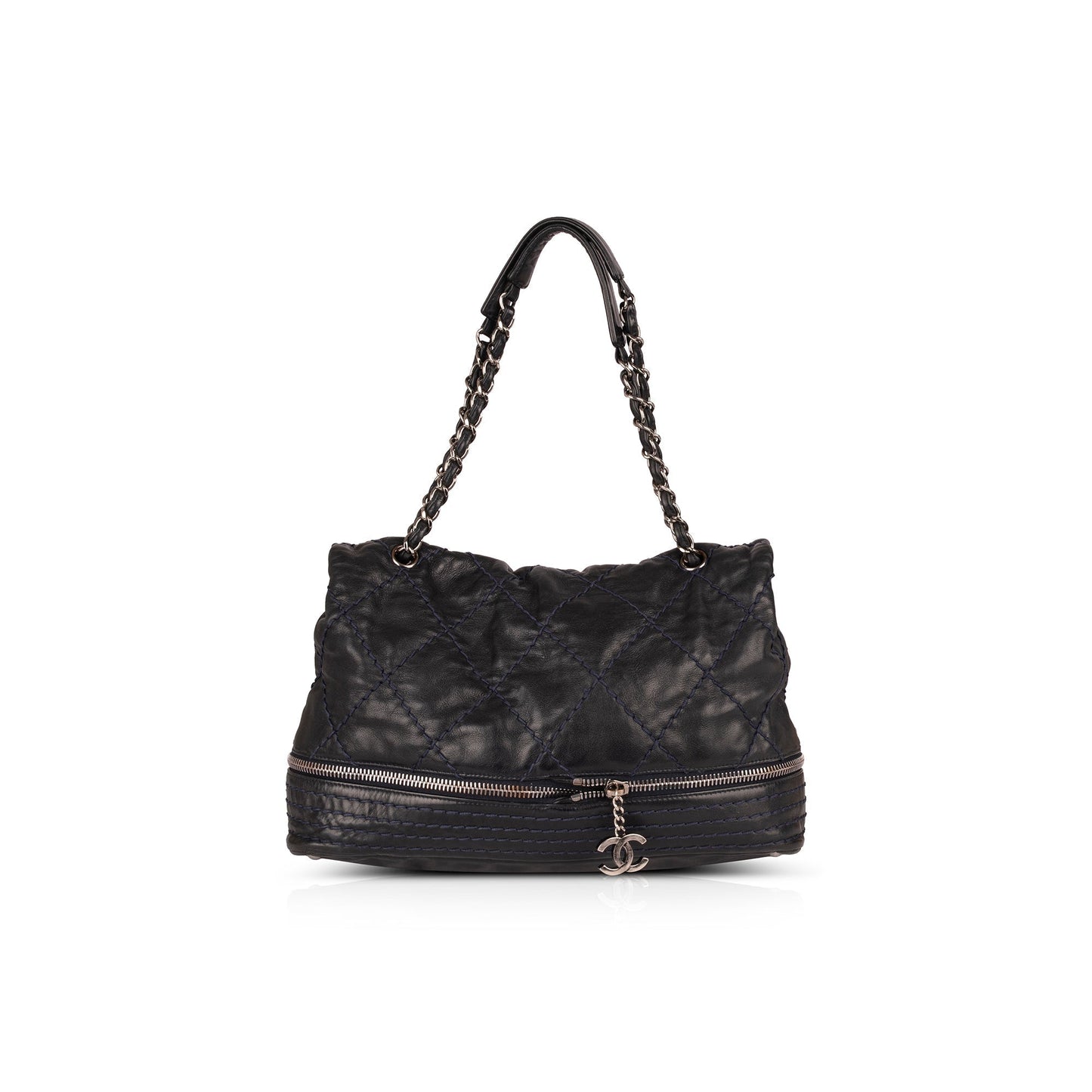 Chanel Expandable Ligne Flap Travel Bag