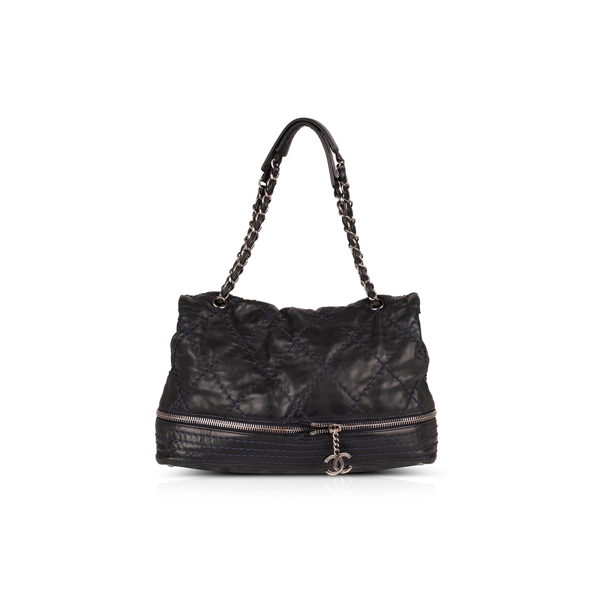 Chanel Expandable Ligne Flap Travel Bag