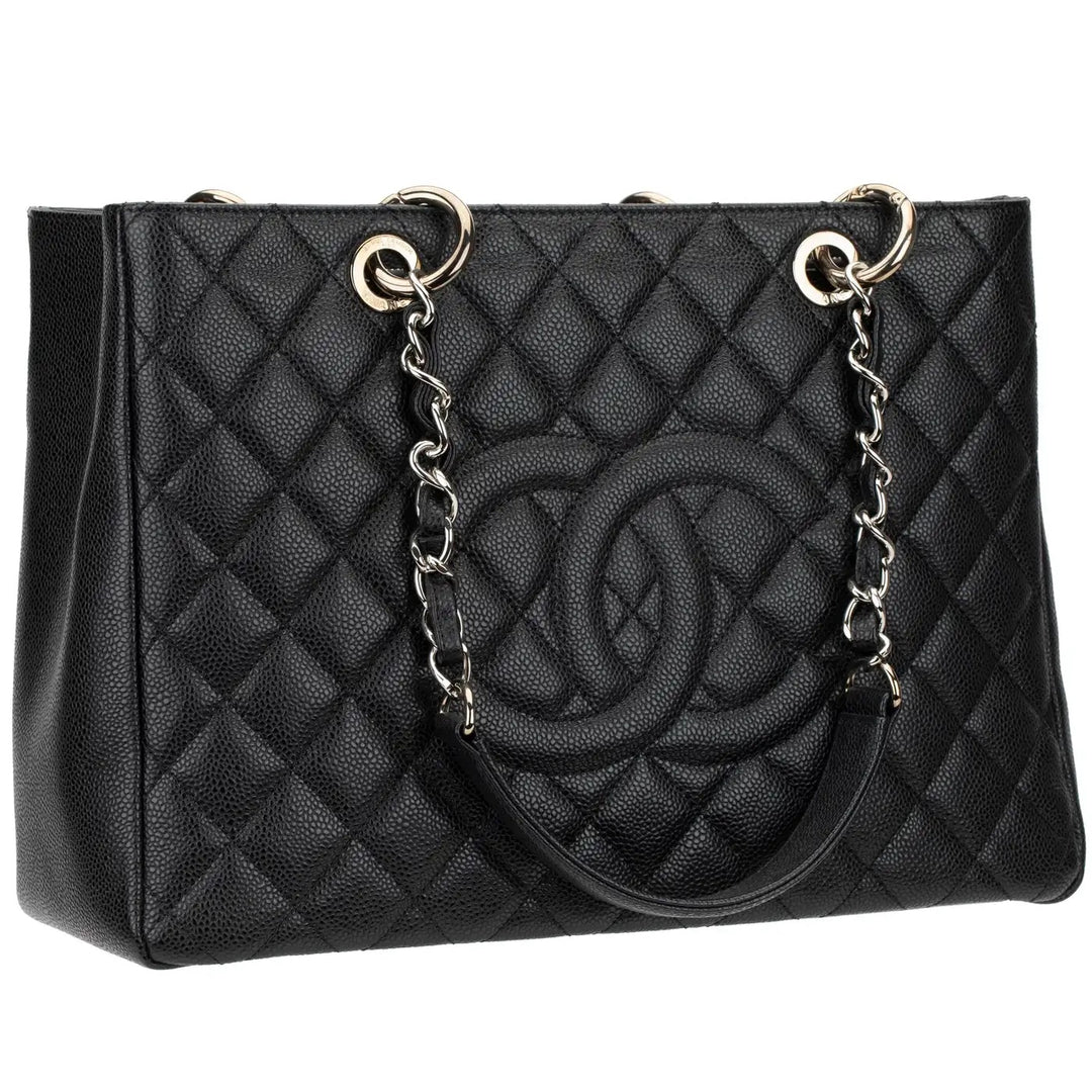 Chanel CAVIAR QUILTED GST Leather Tote Bag Bag 1