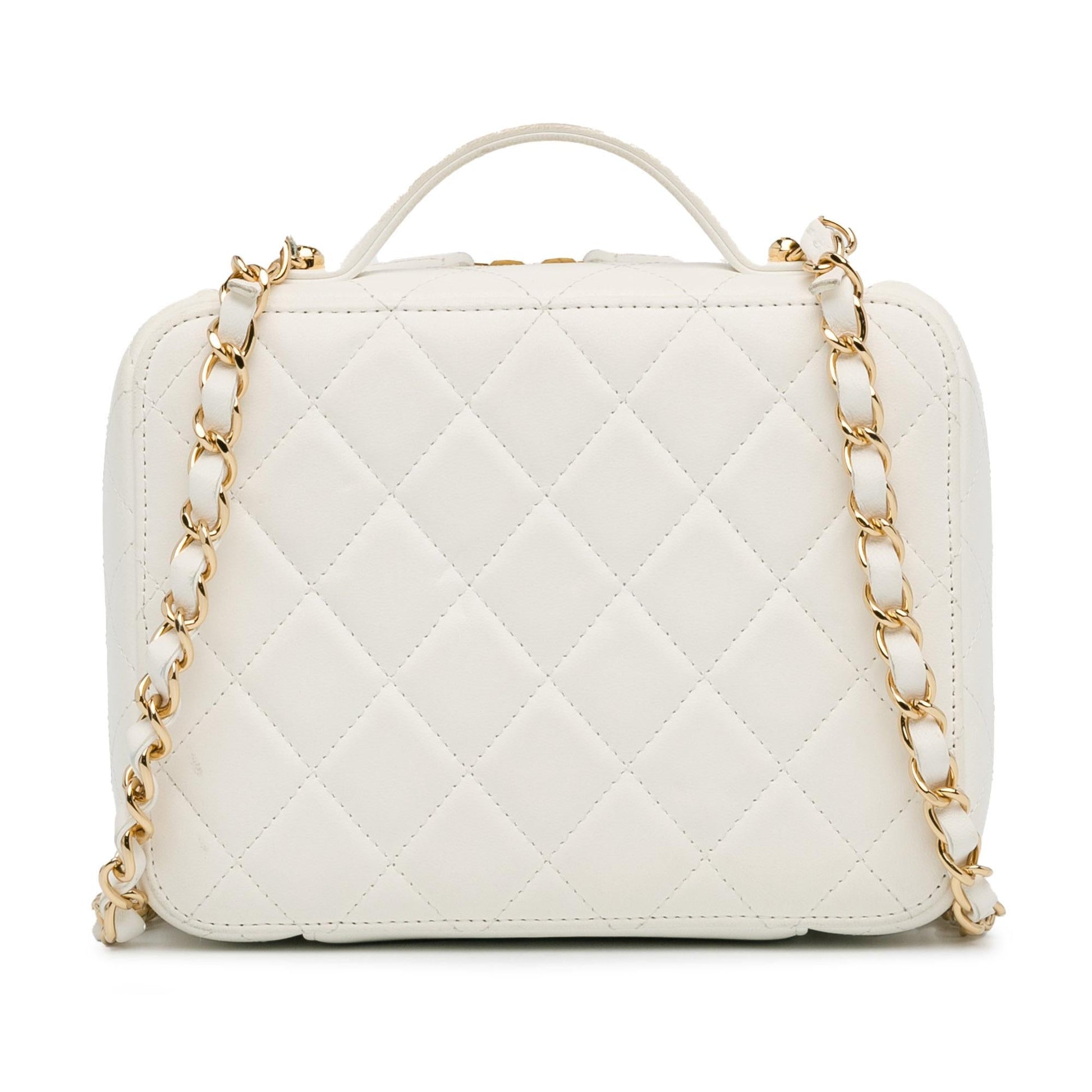 Chanel Golden Plate Vanity SHG-B4IXoj Handbag