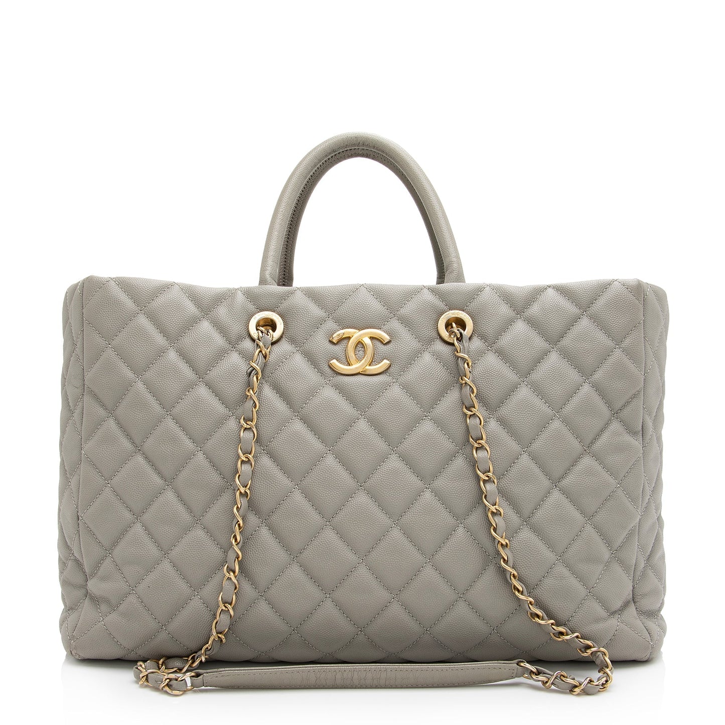 Chanel Grained Calfskin Coco Shopping - FINAL Tote Bag
