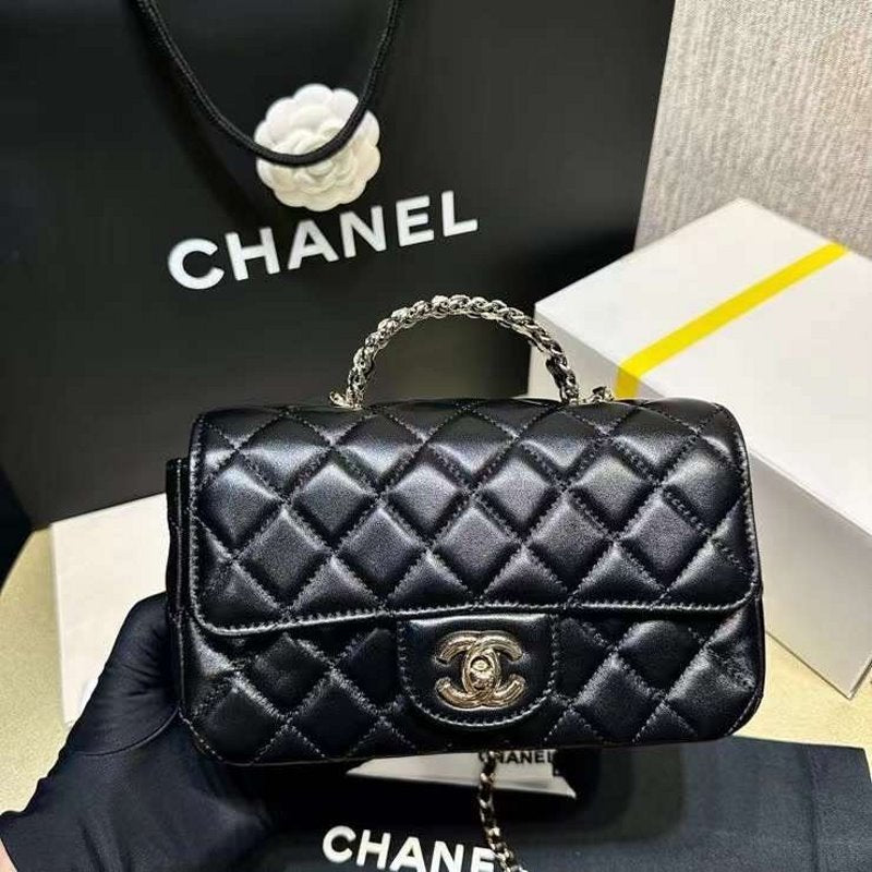Chanel Handle Bag Flap Handbag Bag Bgmp1235