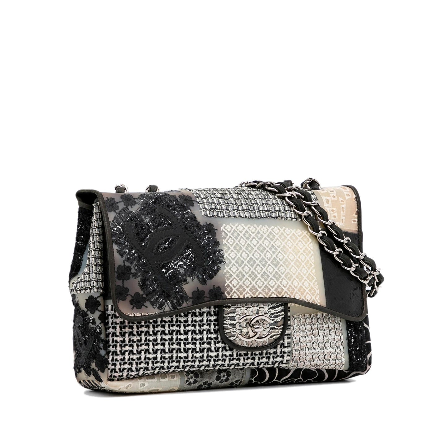 Chanel Jumbo CC Patchwork Classic Flap Handbag Classic Flap