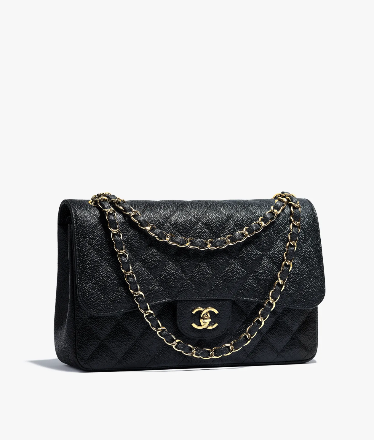 Chanel CAVIAR QUILTED DOUBLE FLAP Bag