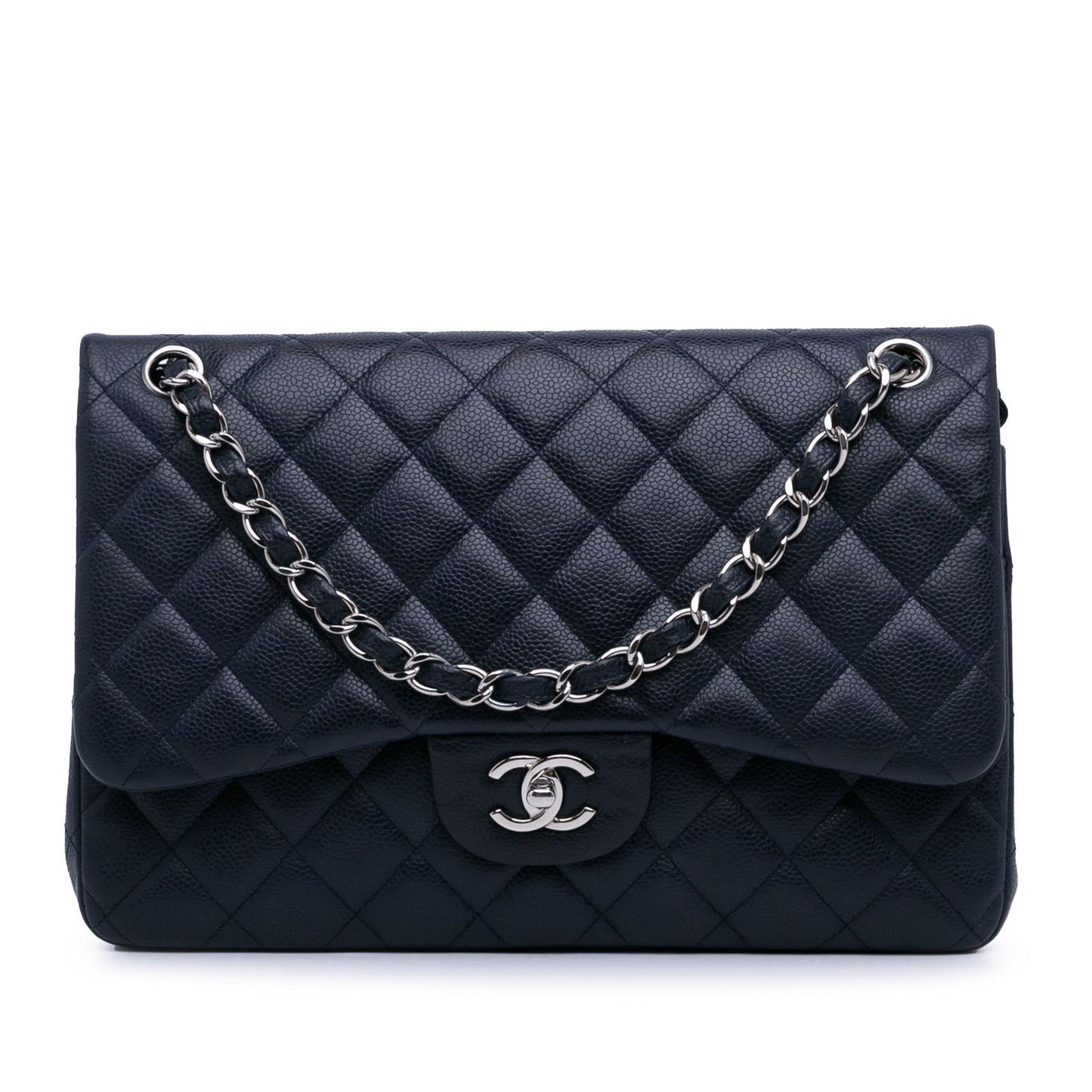 Chanel Jumbo Classic Caviar Double Flap SHG-hrCED5 Handbag