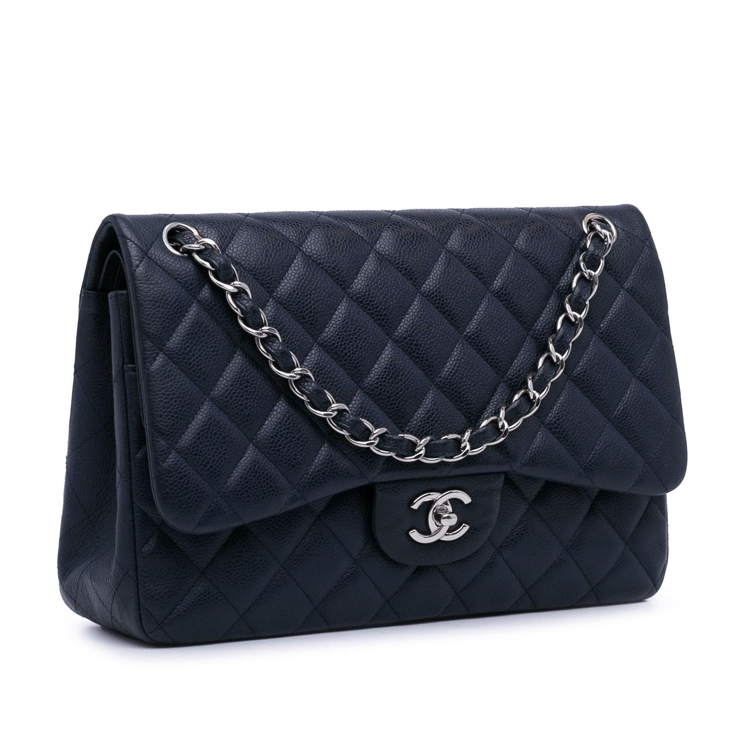 Chanel Jumbo Classic Caviar Double Flap SHG-hrCED5 Handbag