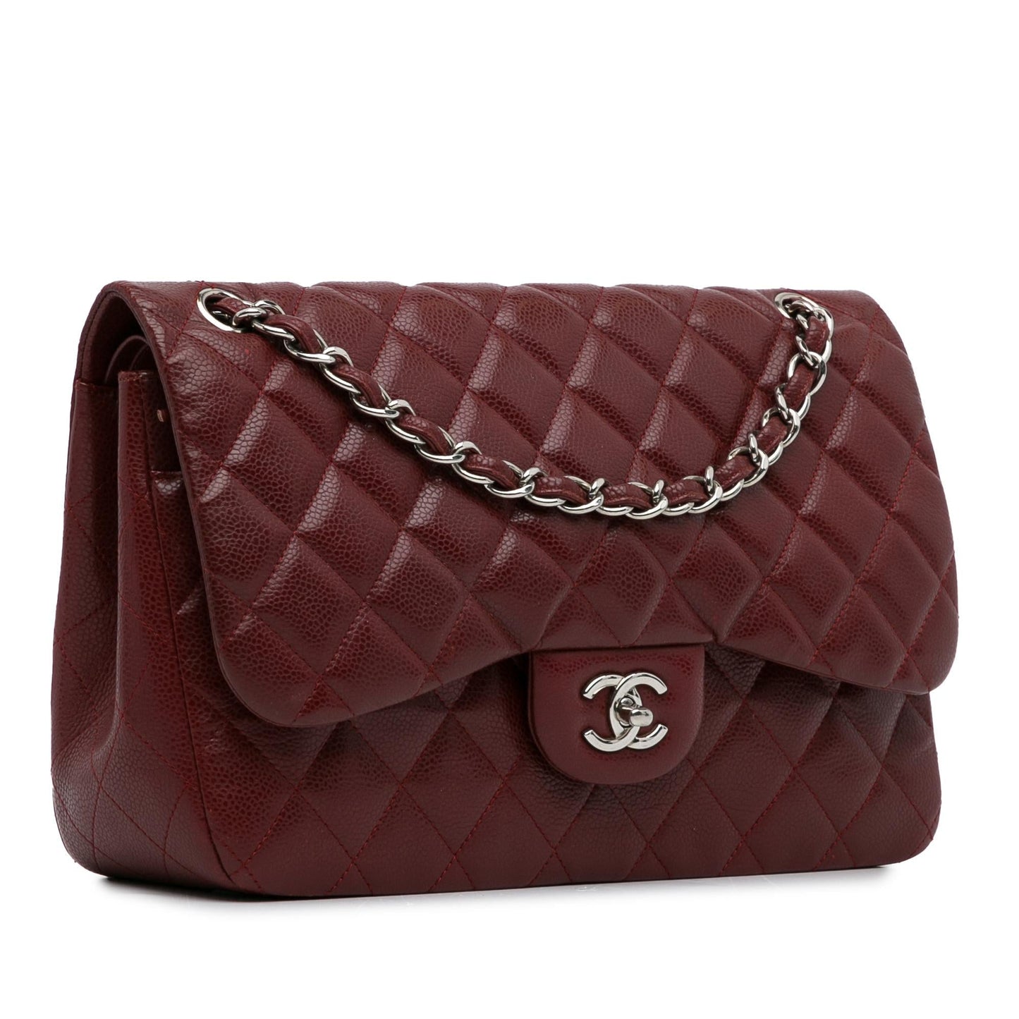 Chanel Jumbo Classic Caviar Double Flap SHG-KjVUlS Handbag
