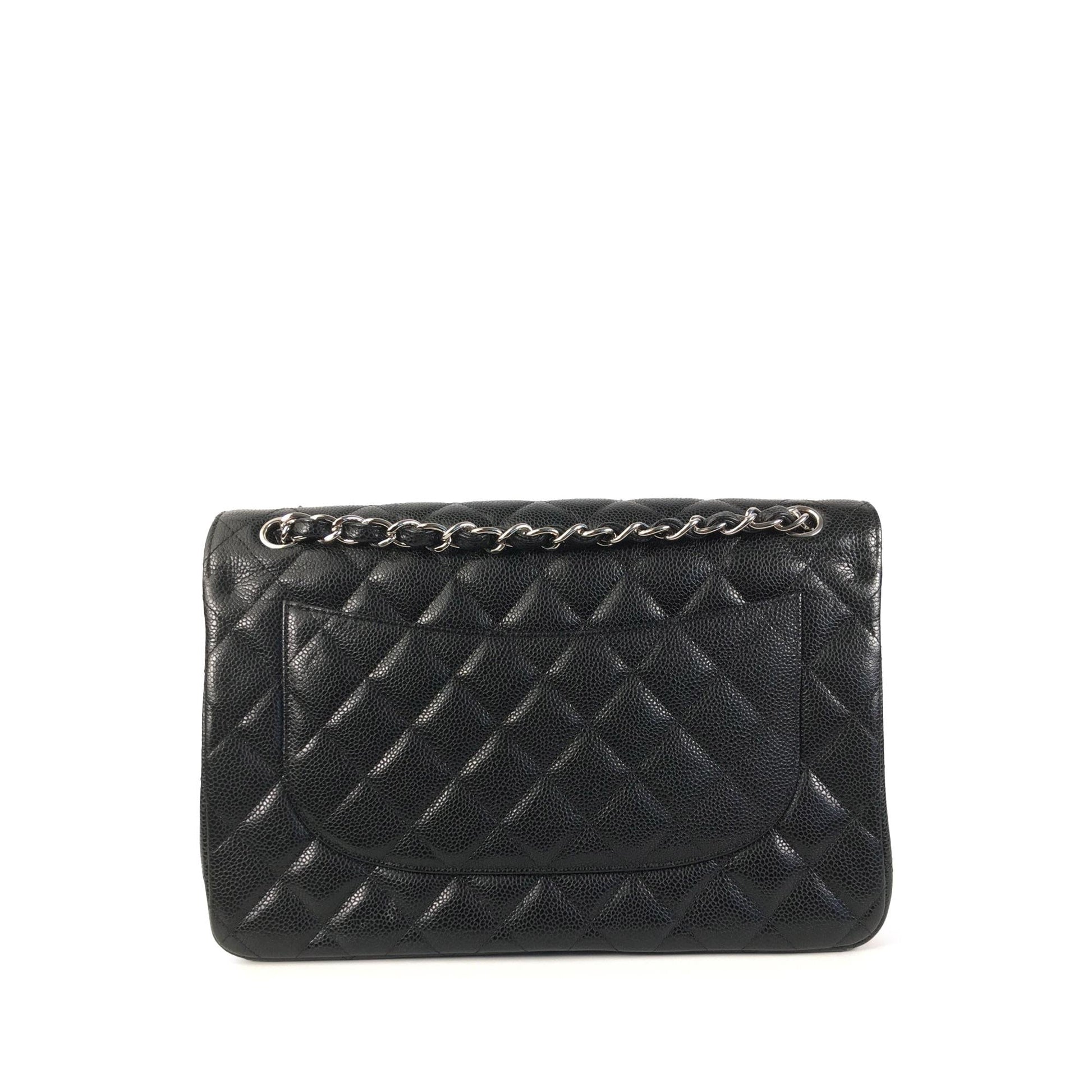 Chanel Jumbo Classic Caviar Double Flap SHG-Ci6Lg1 Handbag
