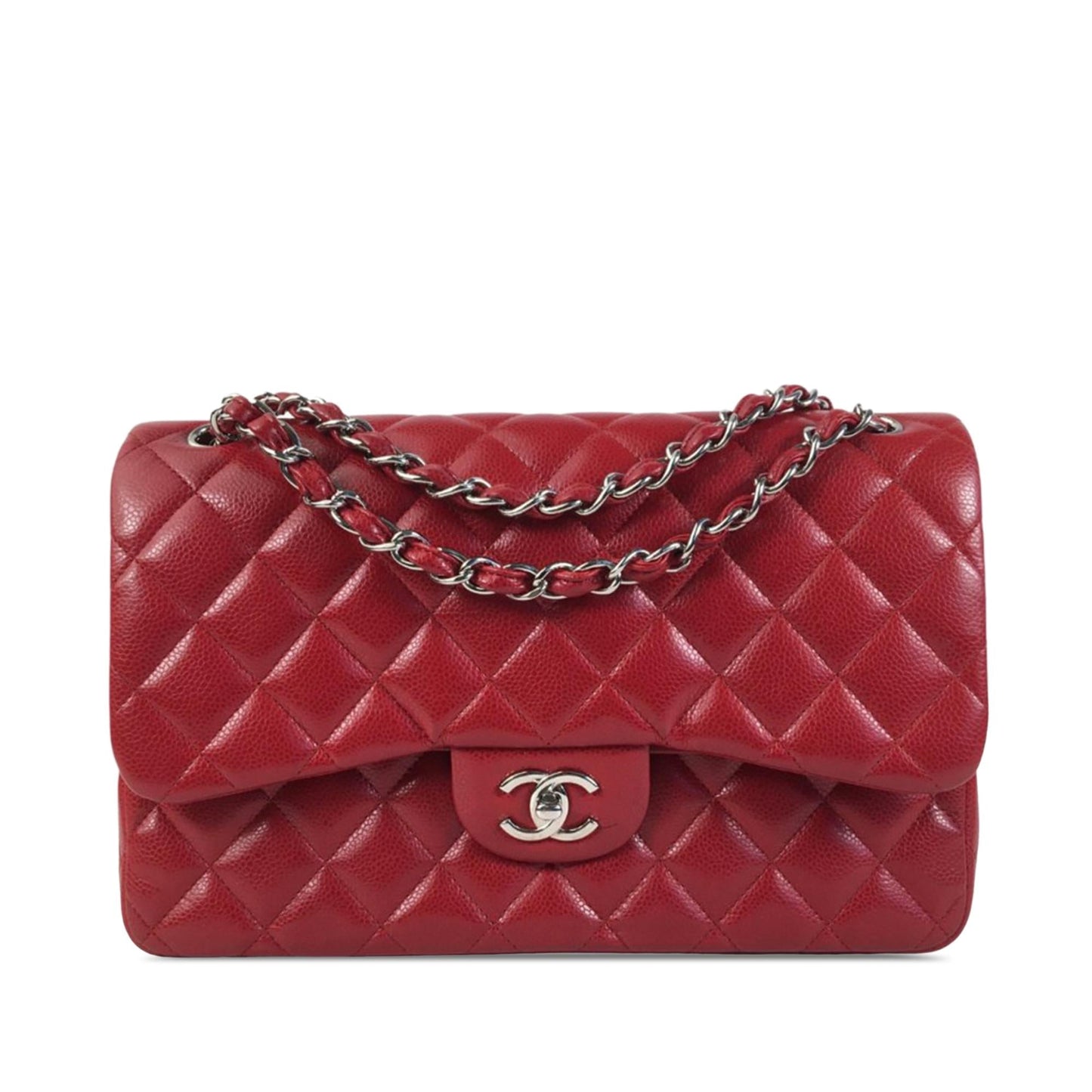 Chanel Jumbo Classic Caviar Double Flap SHG-mP5ILT Handbag