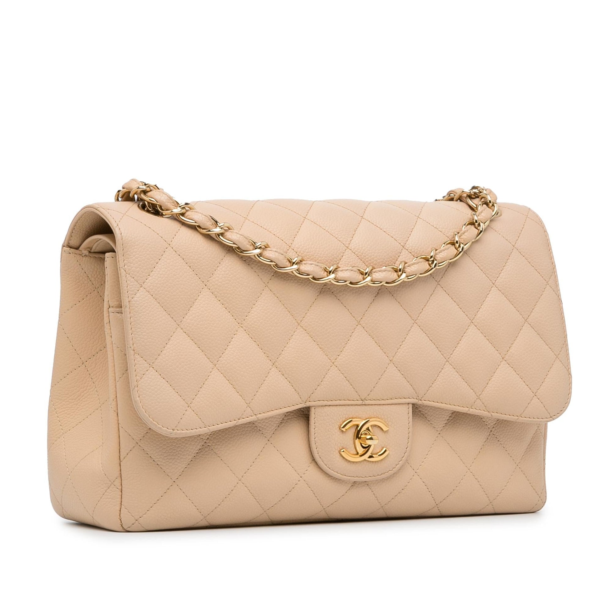 Chanel Jumbo Classic Caviar Double Flap SHG-lqMXv8 Handbag