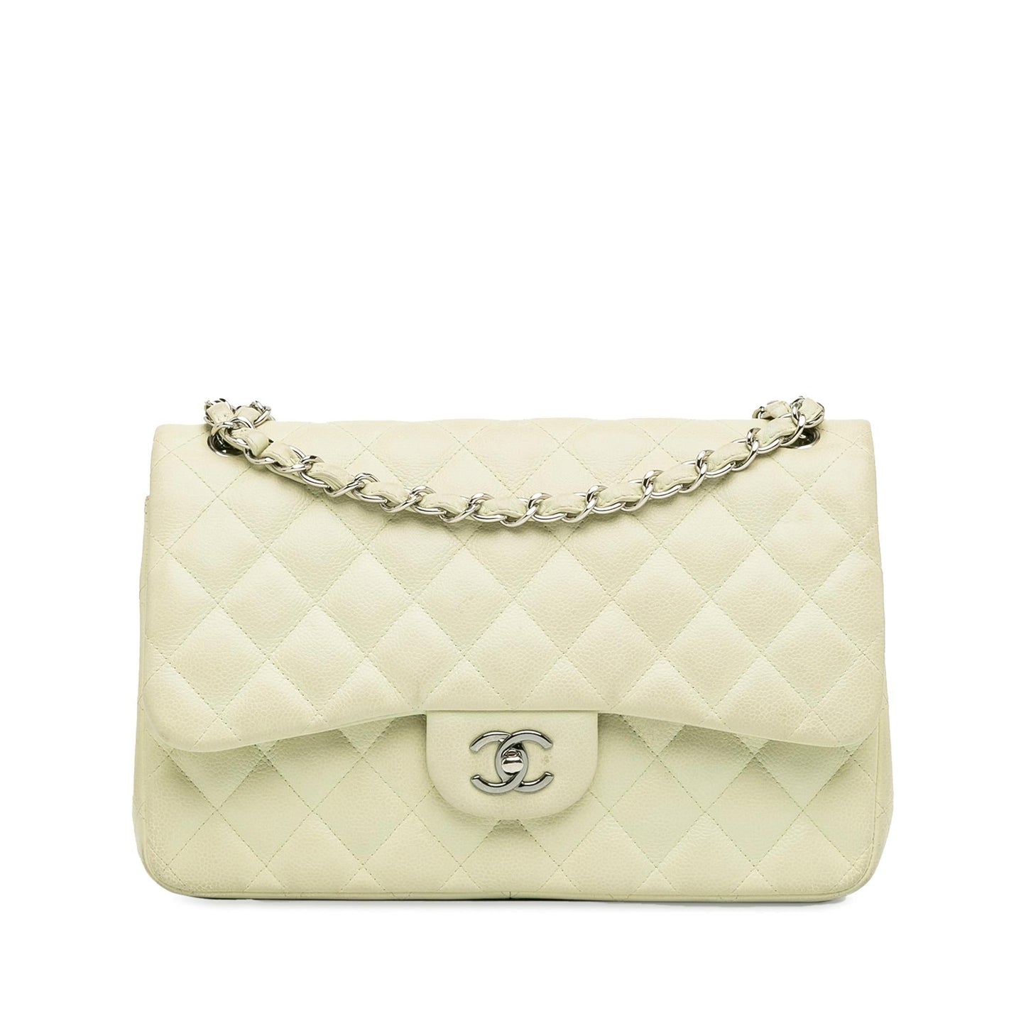 Chanel Jumbo Classic Caviar Double Flap SHG-7xwikt Handbag