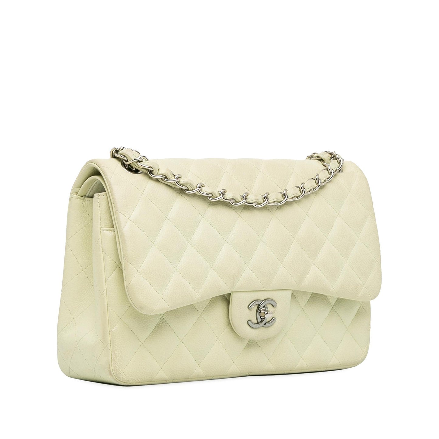 Chanel Jumbo Classic Caviar Double Flap SHG-7xwikt Handbag