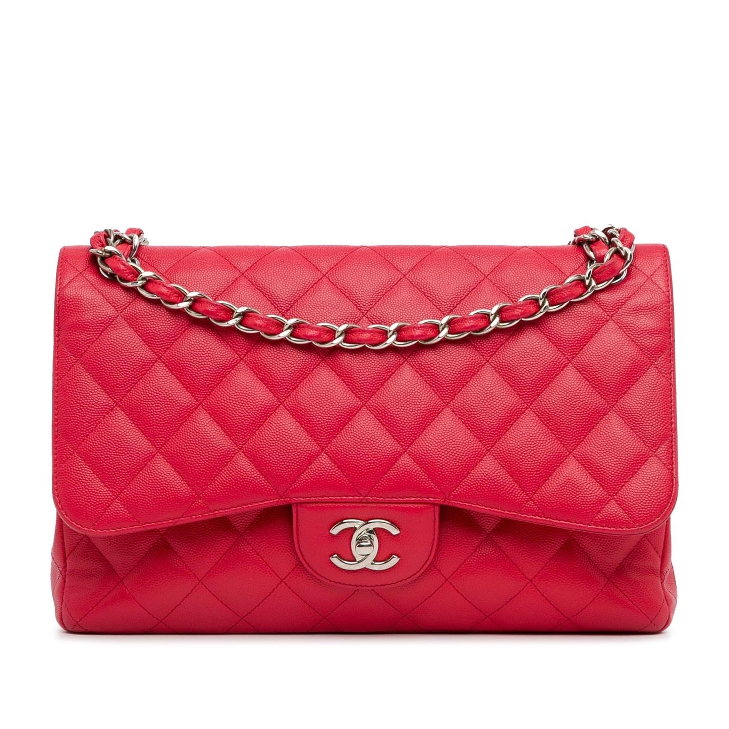 Chanel Jumbo Classic Caviar Double Flap SHG-oyJkrl Handbag