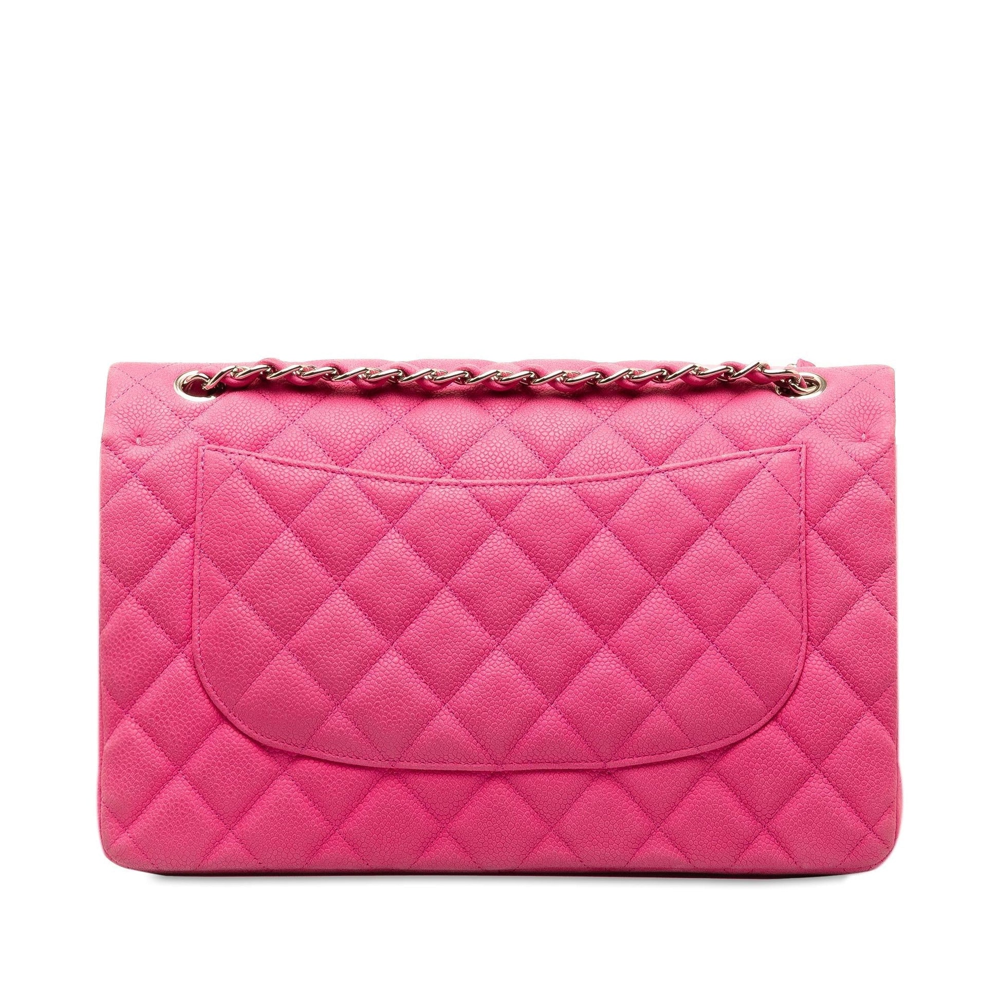 Chanel Jumbo Classic Caviar Double Flap SHG-6et6P0 Handbag