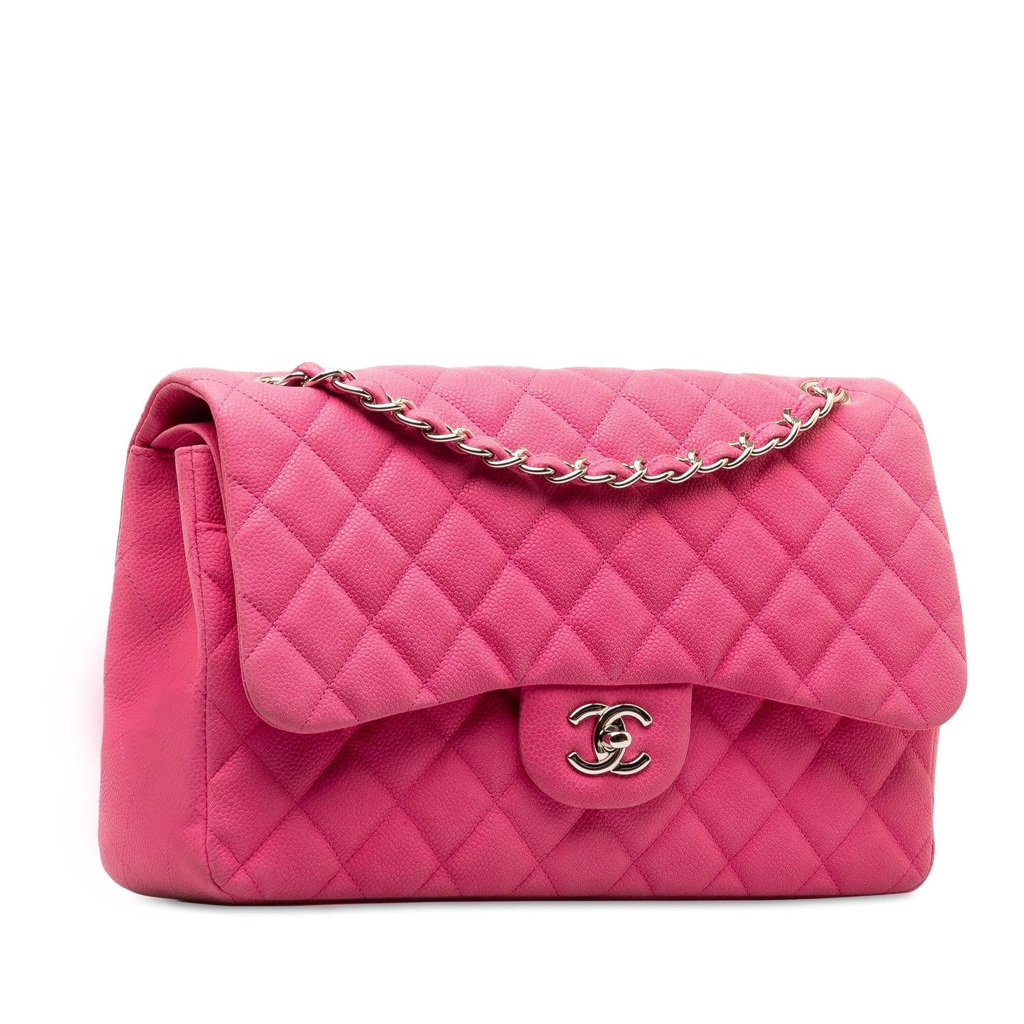 Chanel Jumbo Classic Caviar Double Flap SHG-6et6P0 Handbag