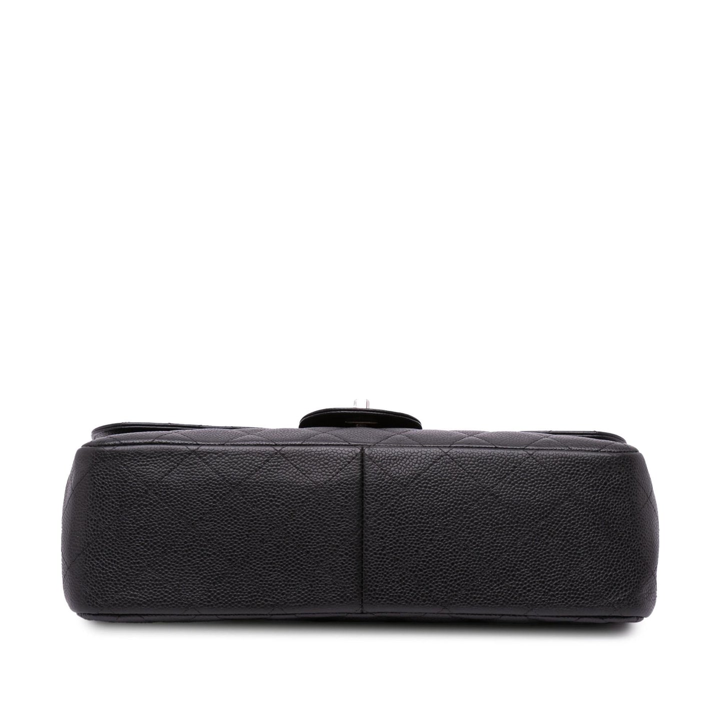 Chanel Jumbo Classic Caviar Double Flap Handbag Flap 5