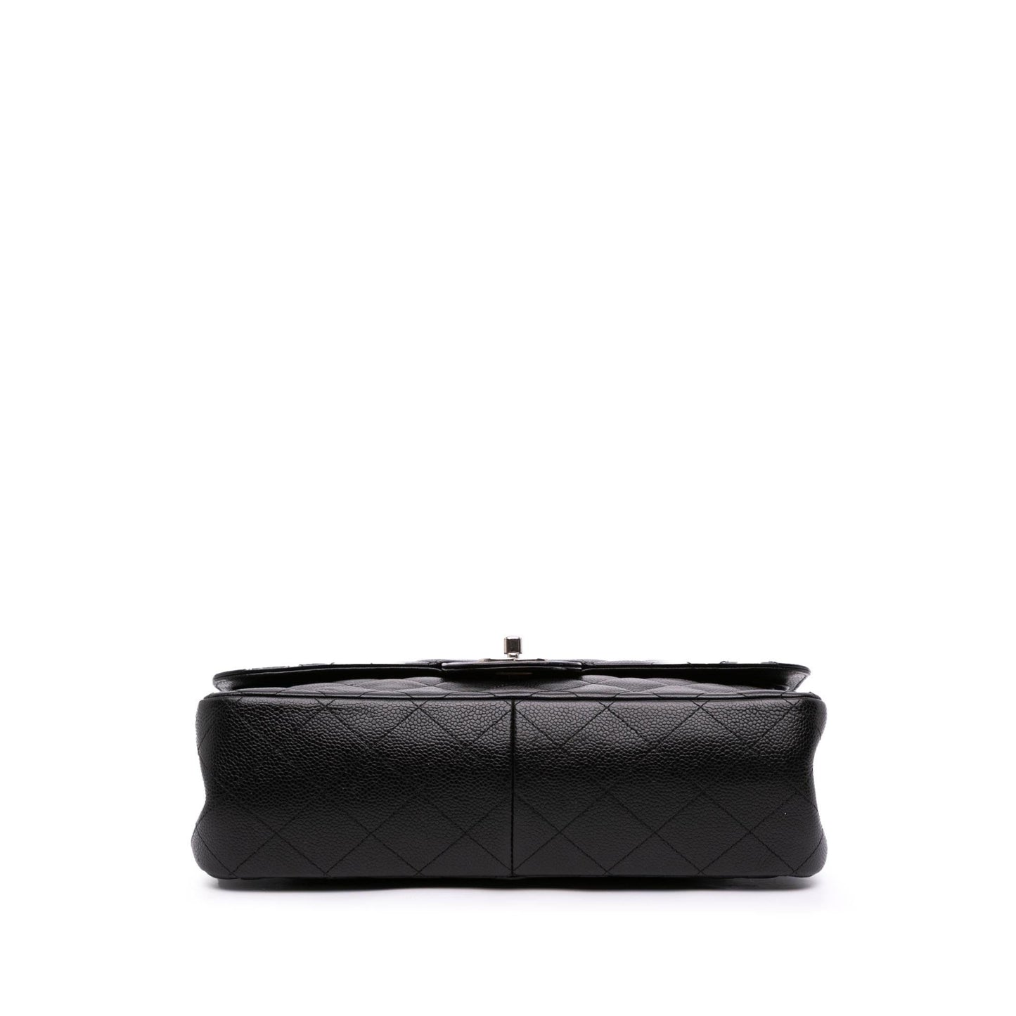 Chanel Jumbo Classic Caviar Double Flap Handbag Flap 12
