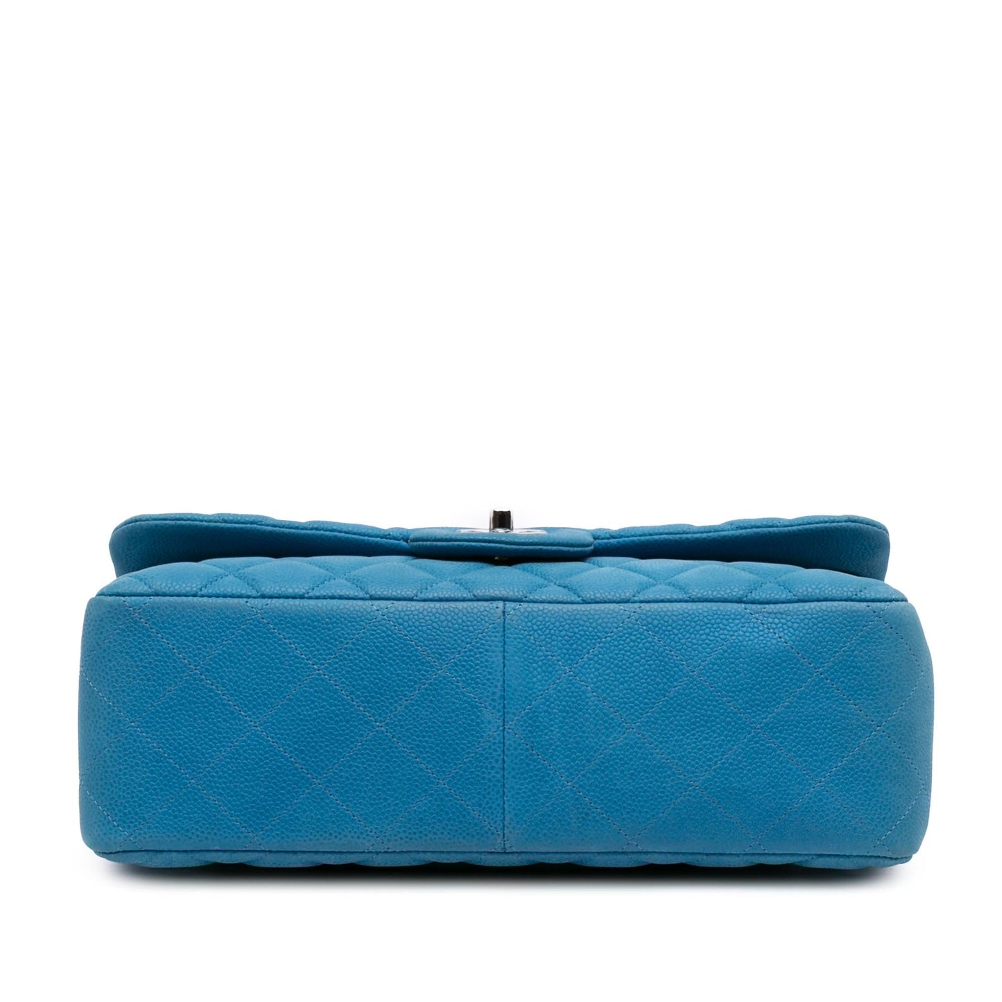 Chanel Jumbo Classic Caviar Double Flap Handbag Flap 19