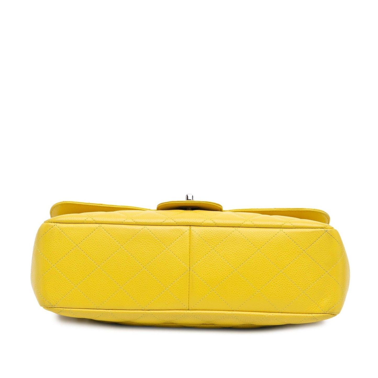 Chanel Jumbo Classic Caviar Single Flap Handbag