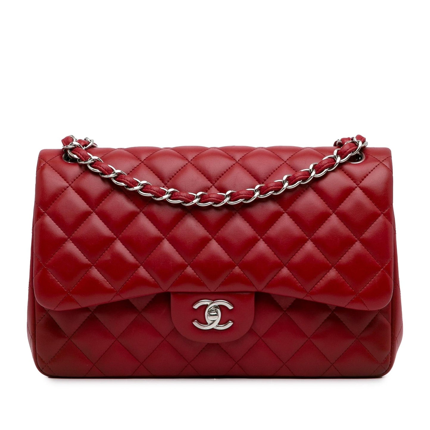 Chanel Jumbo Classic Lambskin Double Flap SHG-ksAdvm Handbag