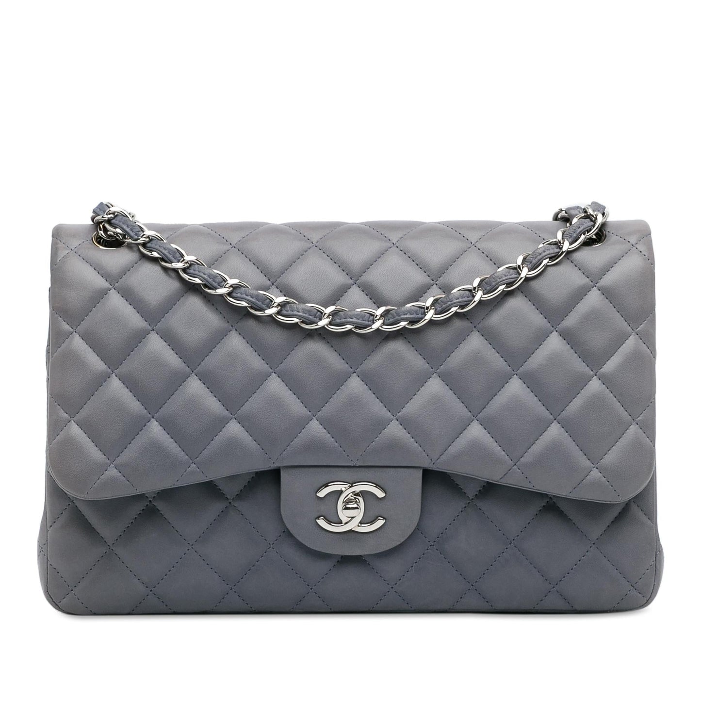 Chanel Jumbo Classic Lambskin Double Flap SHG-YF7bft Handbag