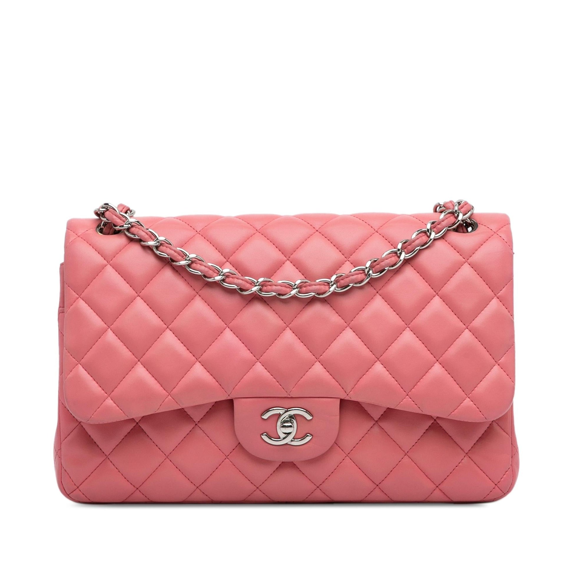 Chanel Jumbo Classic Lambskin Double Flap SHG-xG6IfV Handbag