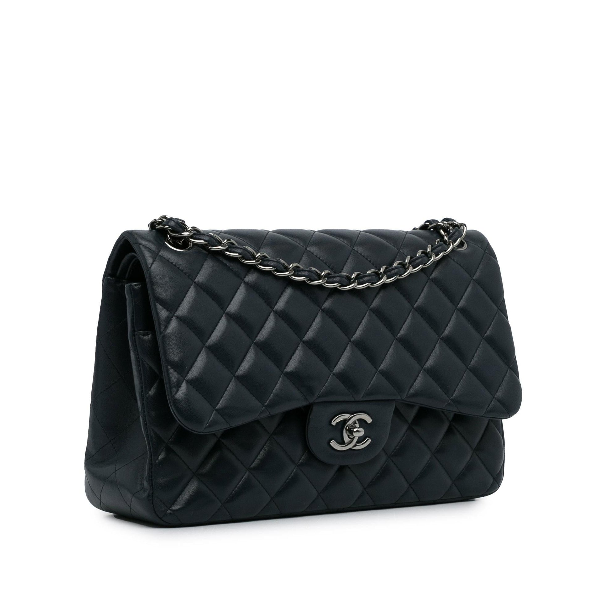 Chanel Jumbo Classic Lambskin Double Flap SHG-BuJDKE Handbag