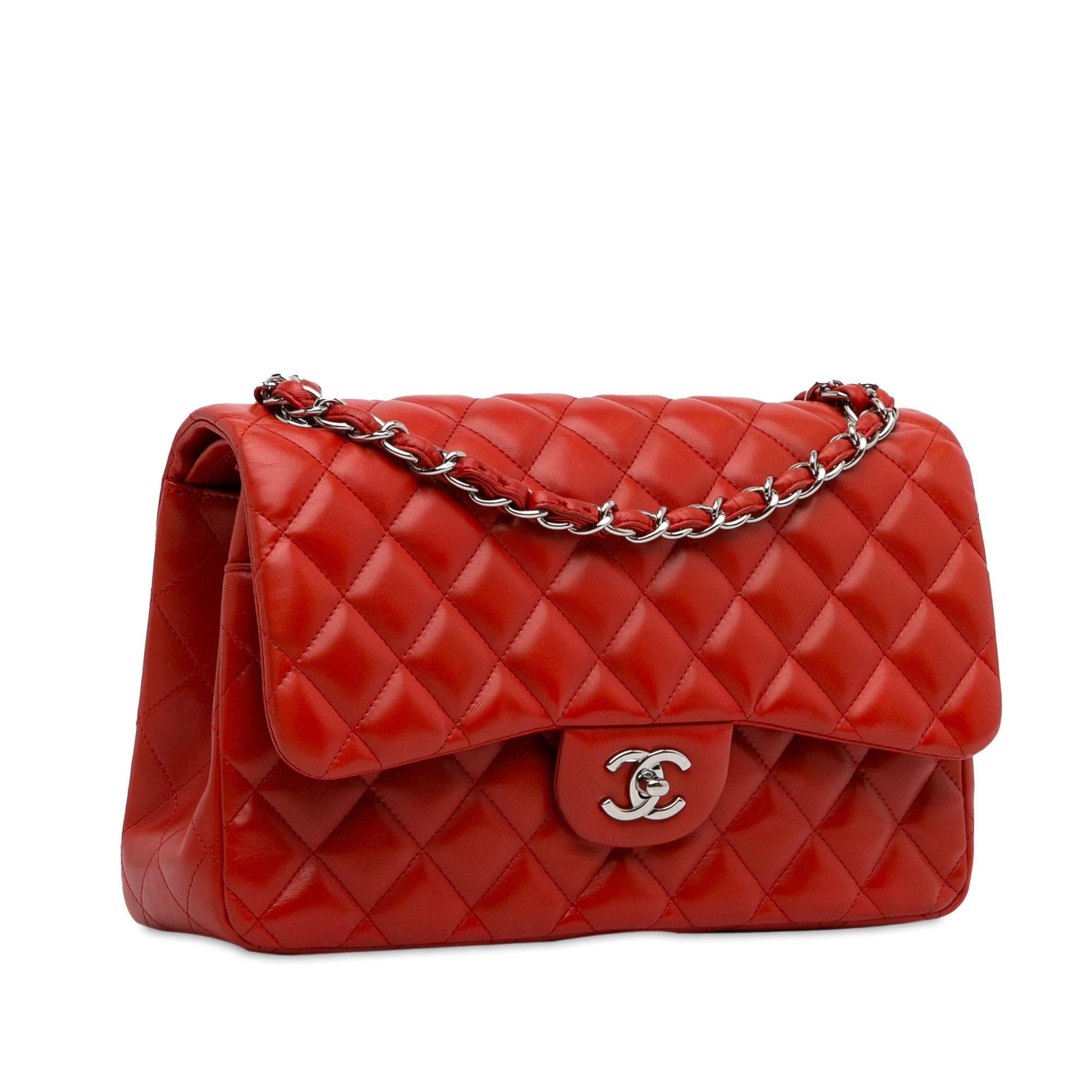 Chanel Jumbo Classic Lambskin Double Flap SHG-Y3xCAz Handbag