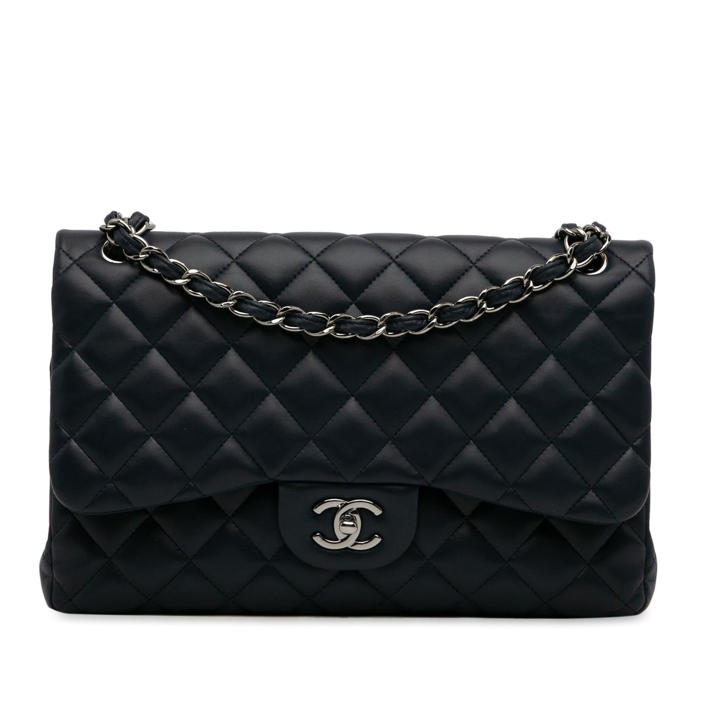 Chanel Jumbo Classic Lambskin Double Flap SHG-6ybnBt Handbag
